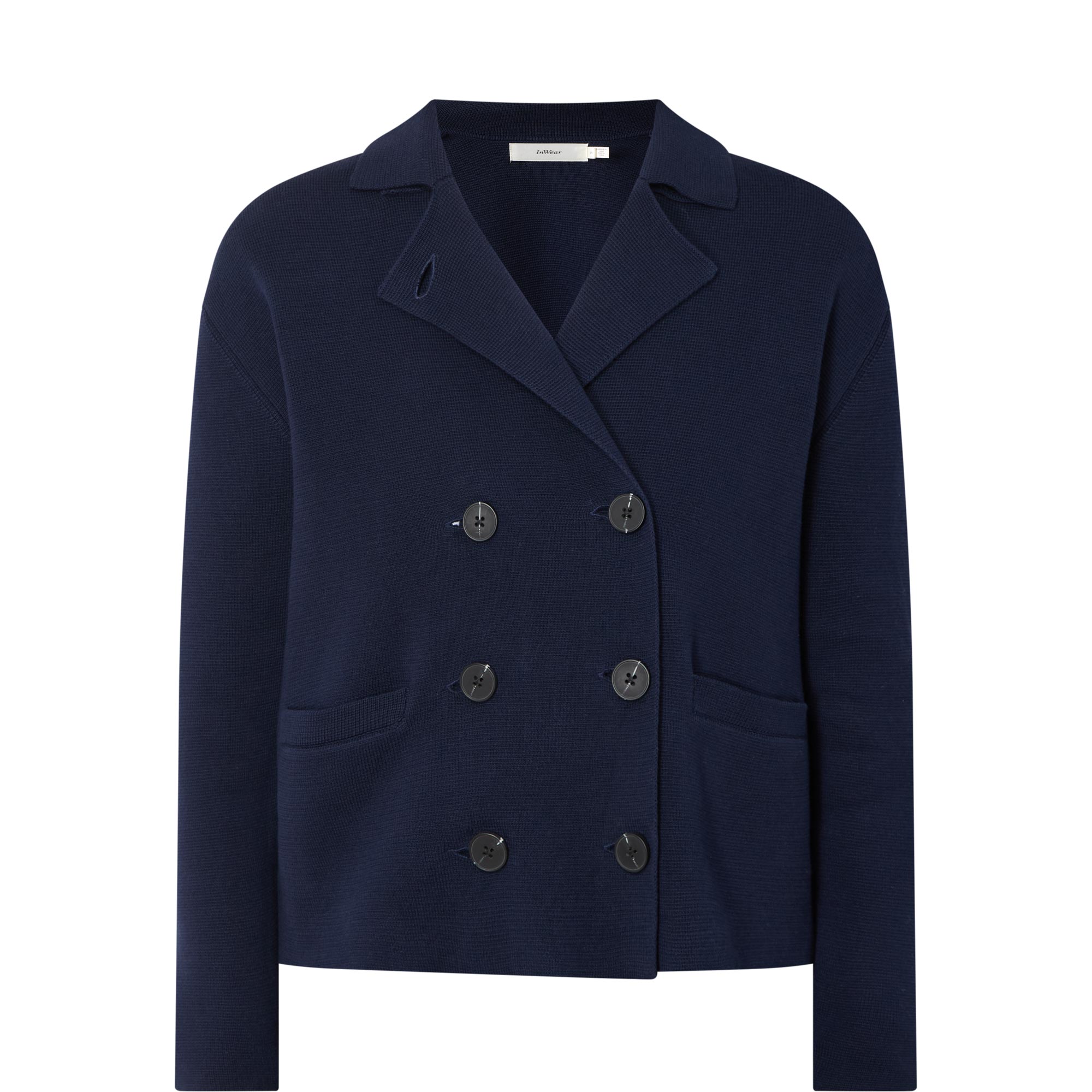 Delarose Double-Breasted Cardigan