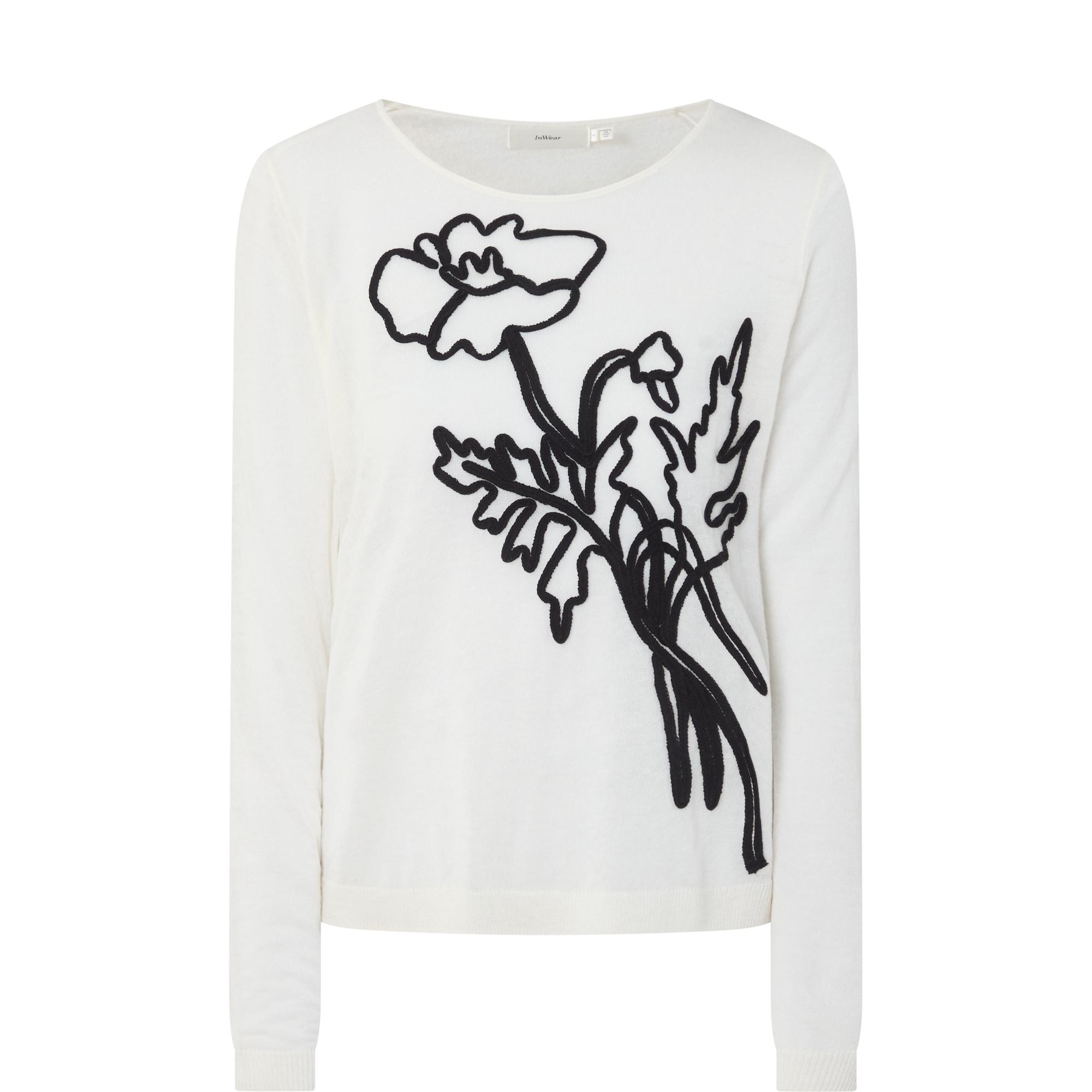 Meeri Flower Fine Knitted Sweater