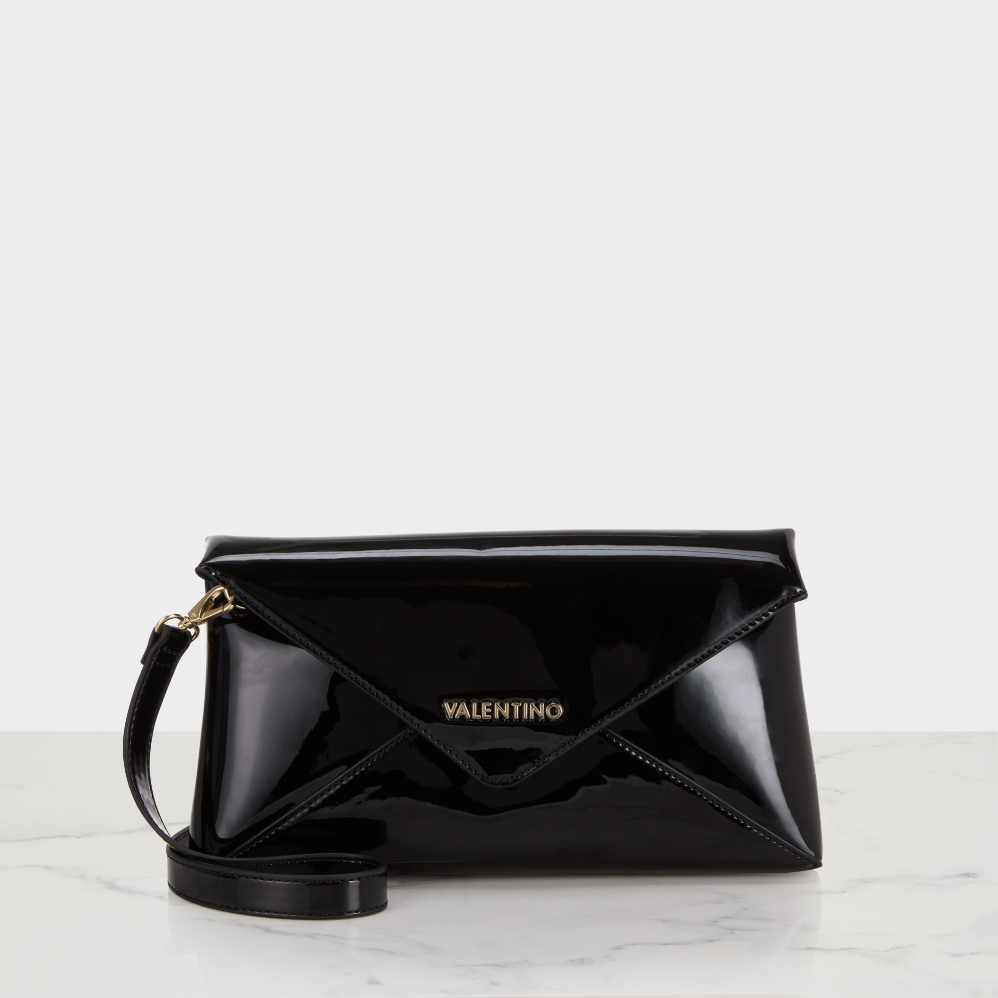 Emera Patent Pochette Bag