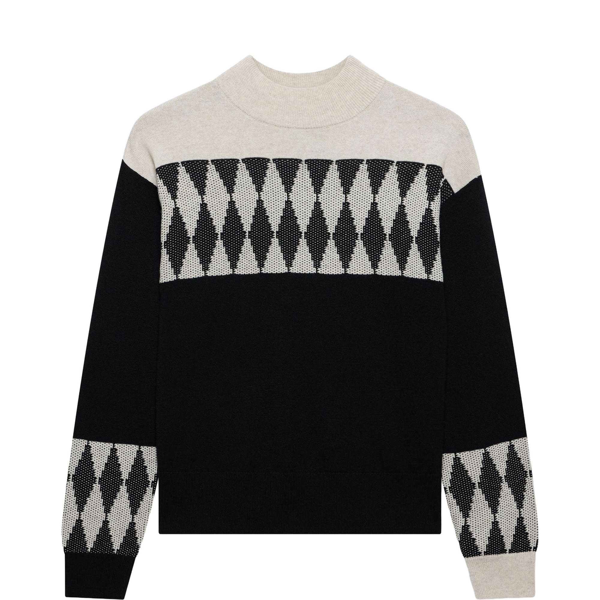 Graphic Knit Sweater