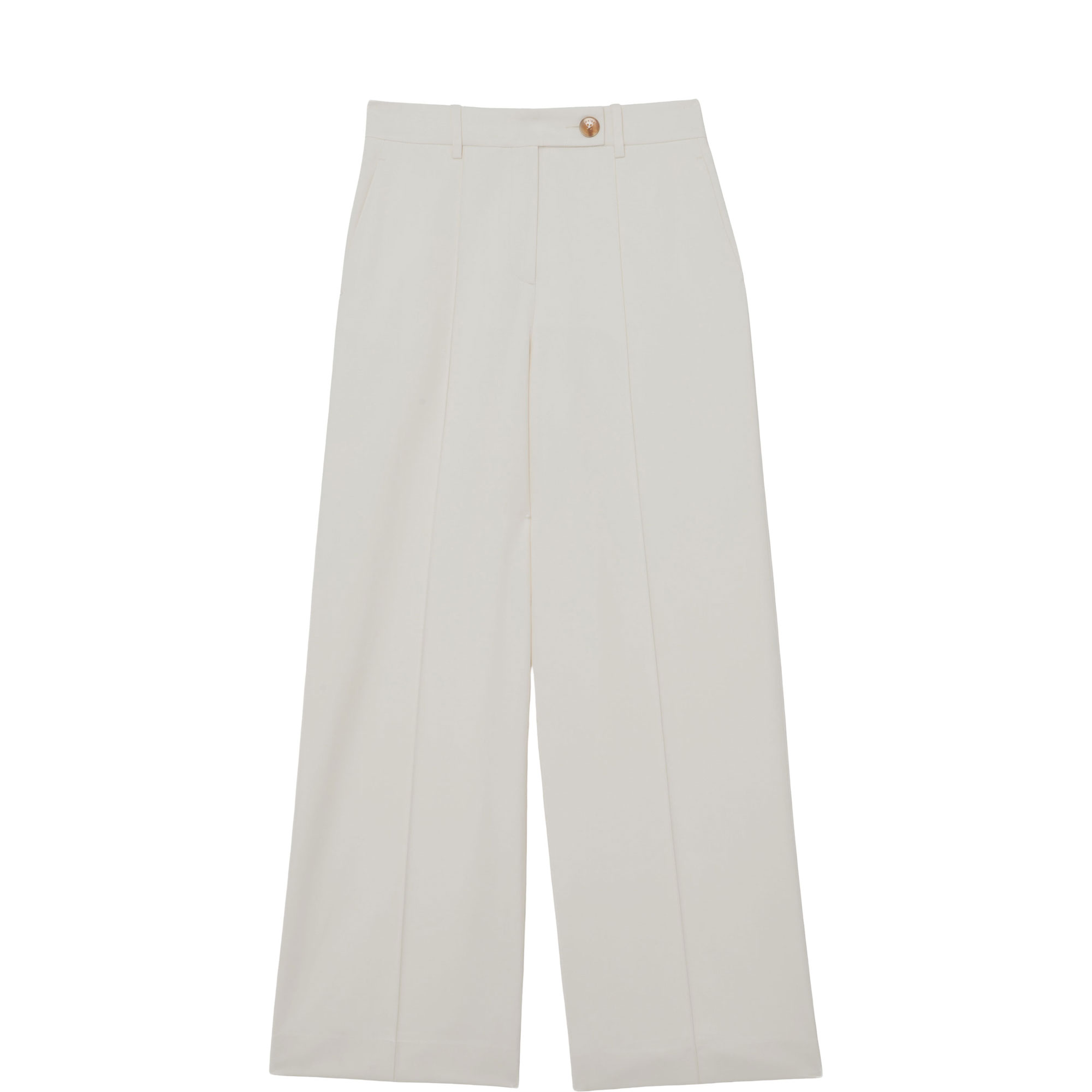 Malin Seam Mid-Rise Wide Leg Trousers