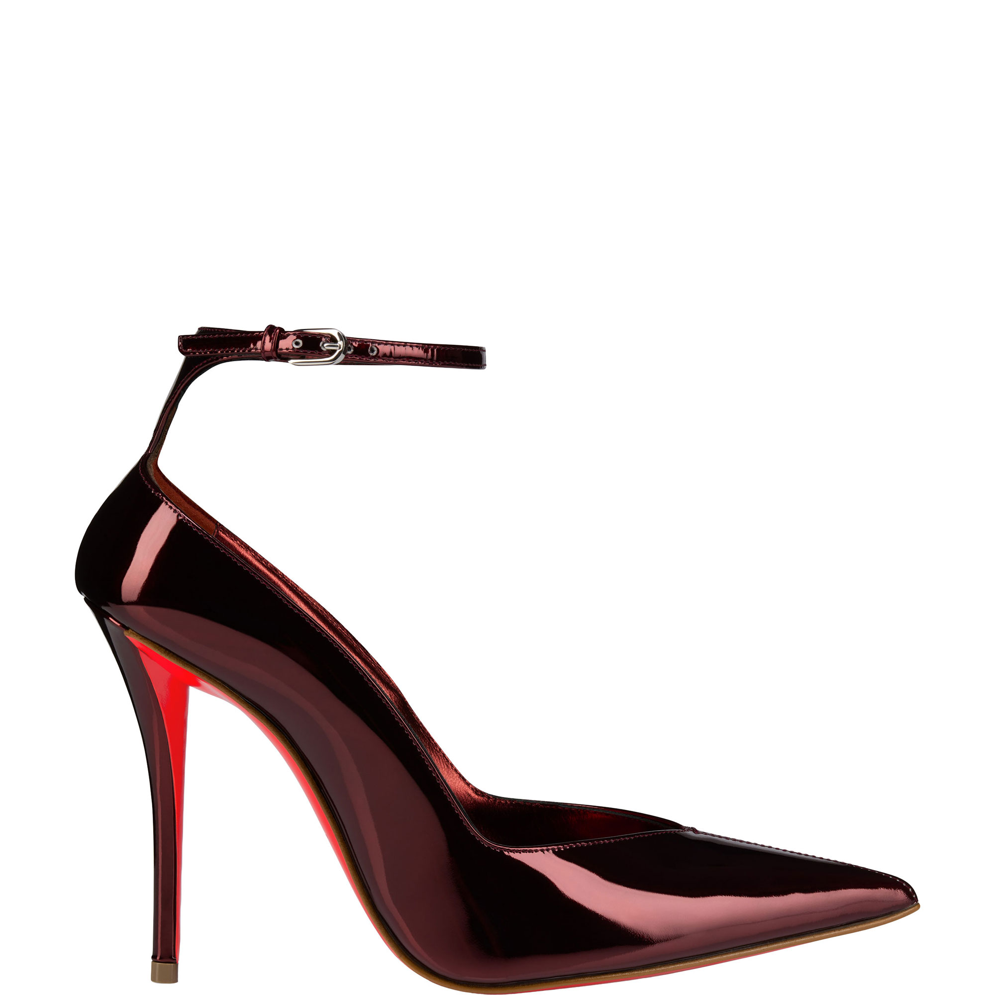 Erozee Patent Leather Slingback Pumps
