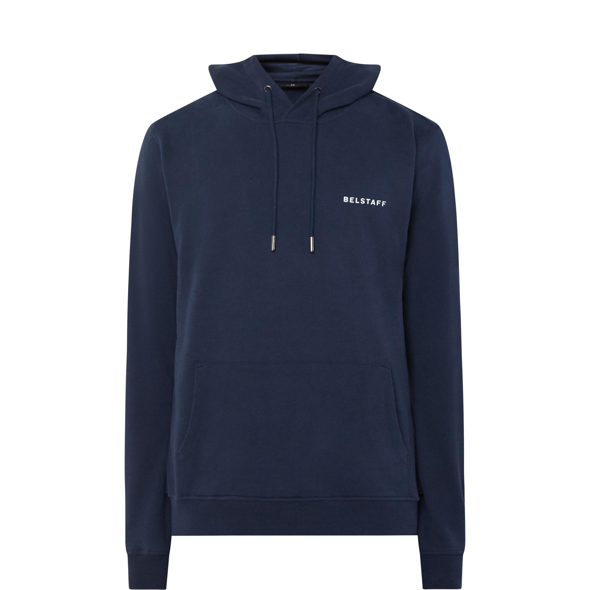 Border Logo Drawstring Hoodie