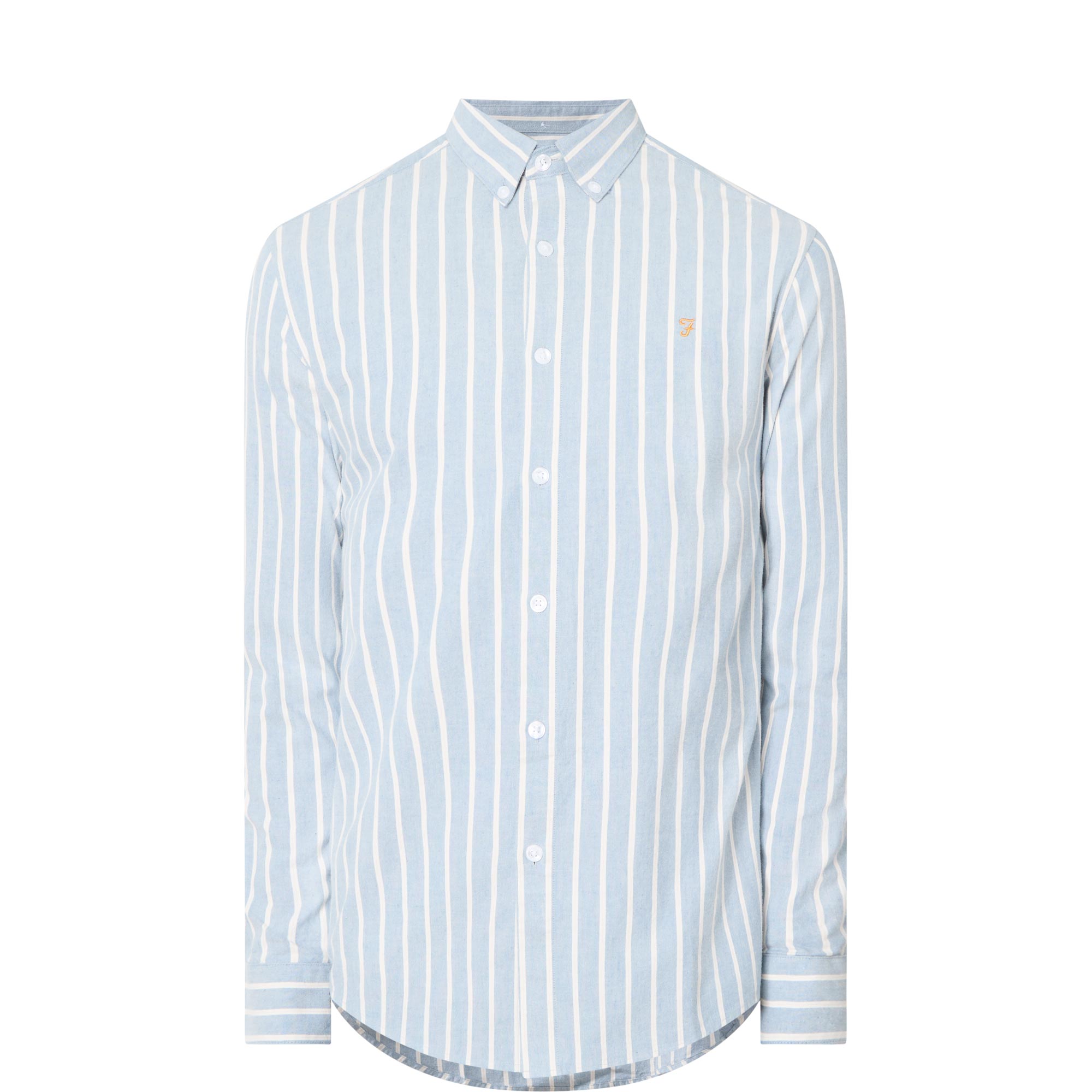 Steen Logo Striped Shirt