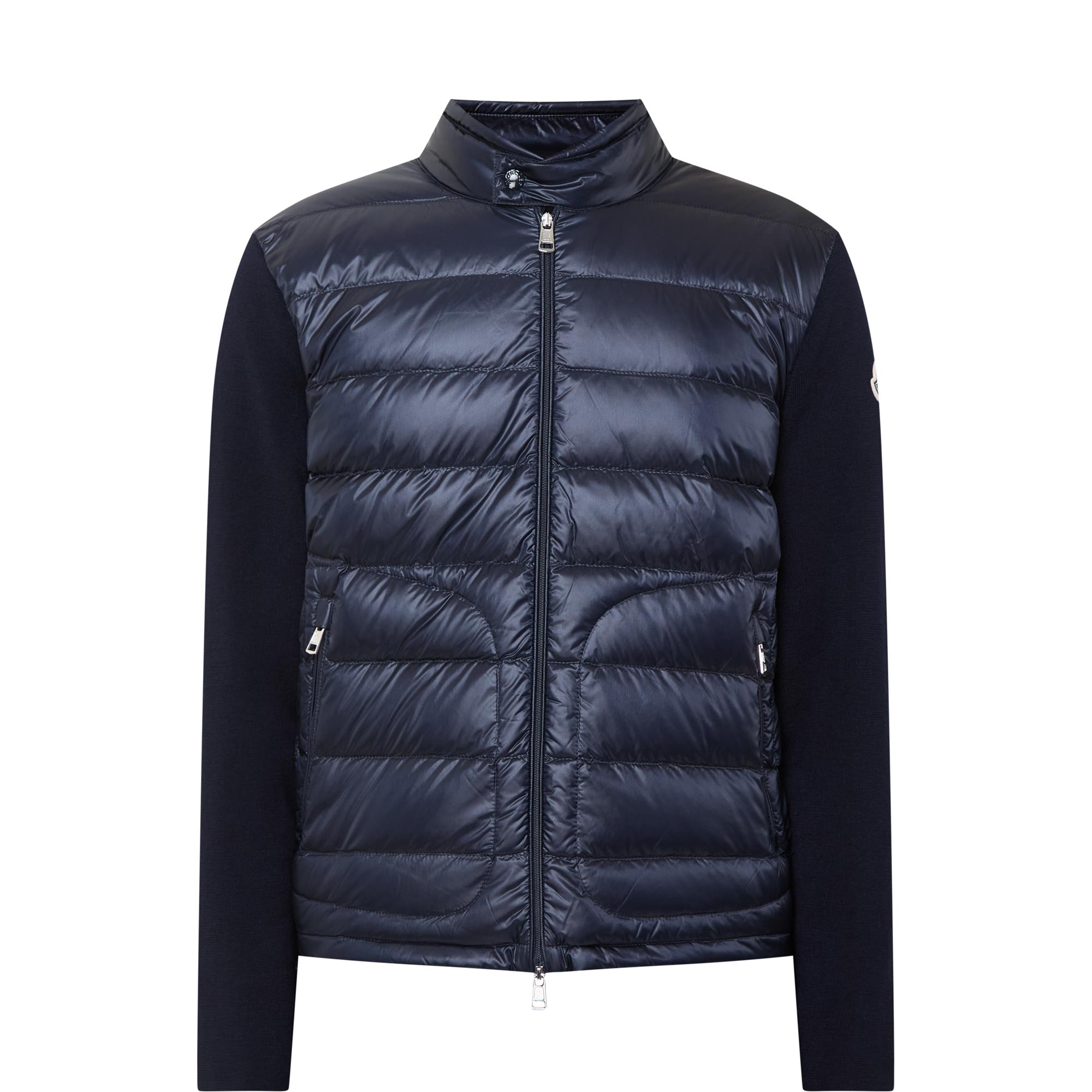 Logo Hybrid Zip Cardigan