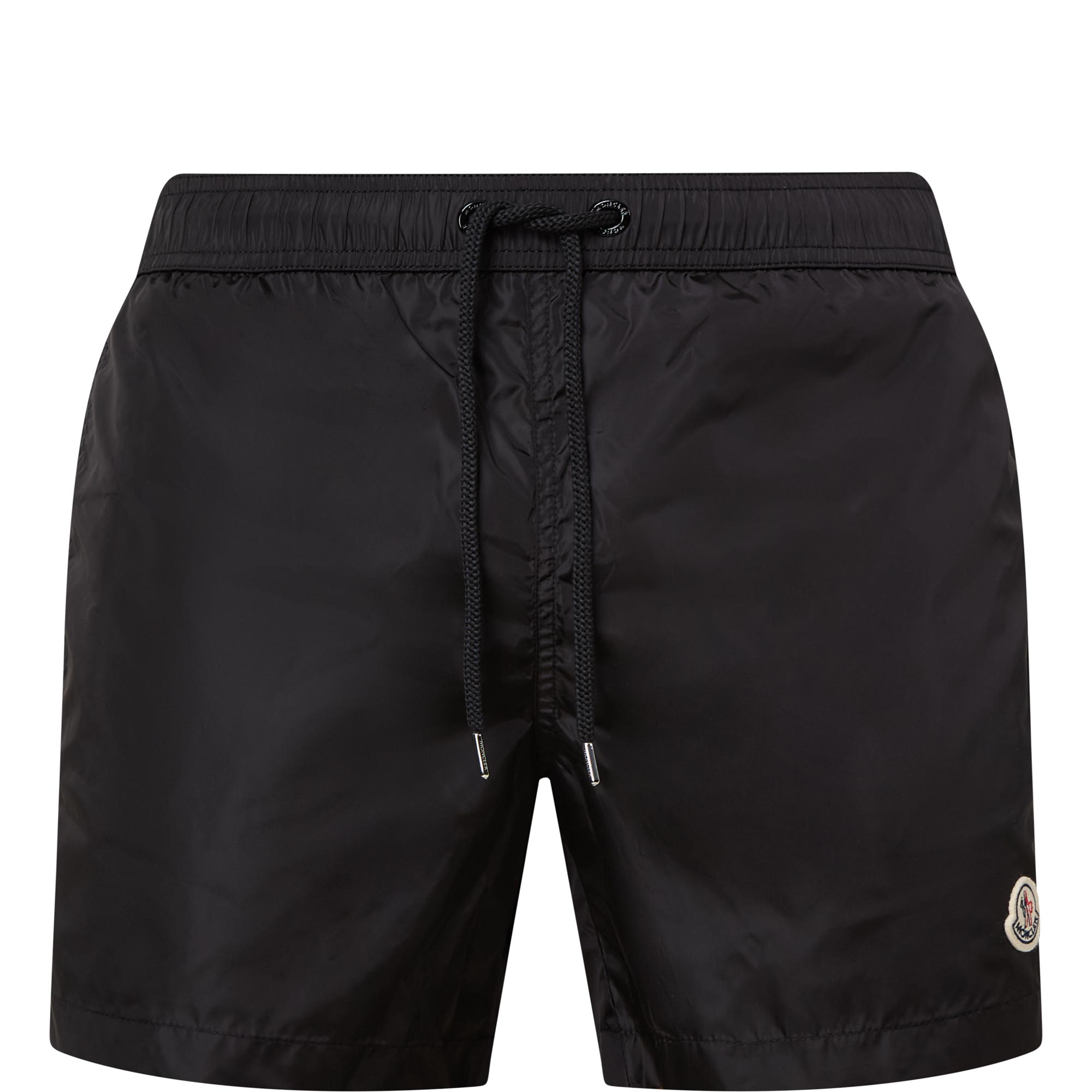 Logo Badge Drawstring Swim Shorts