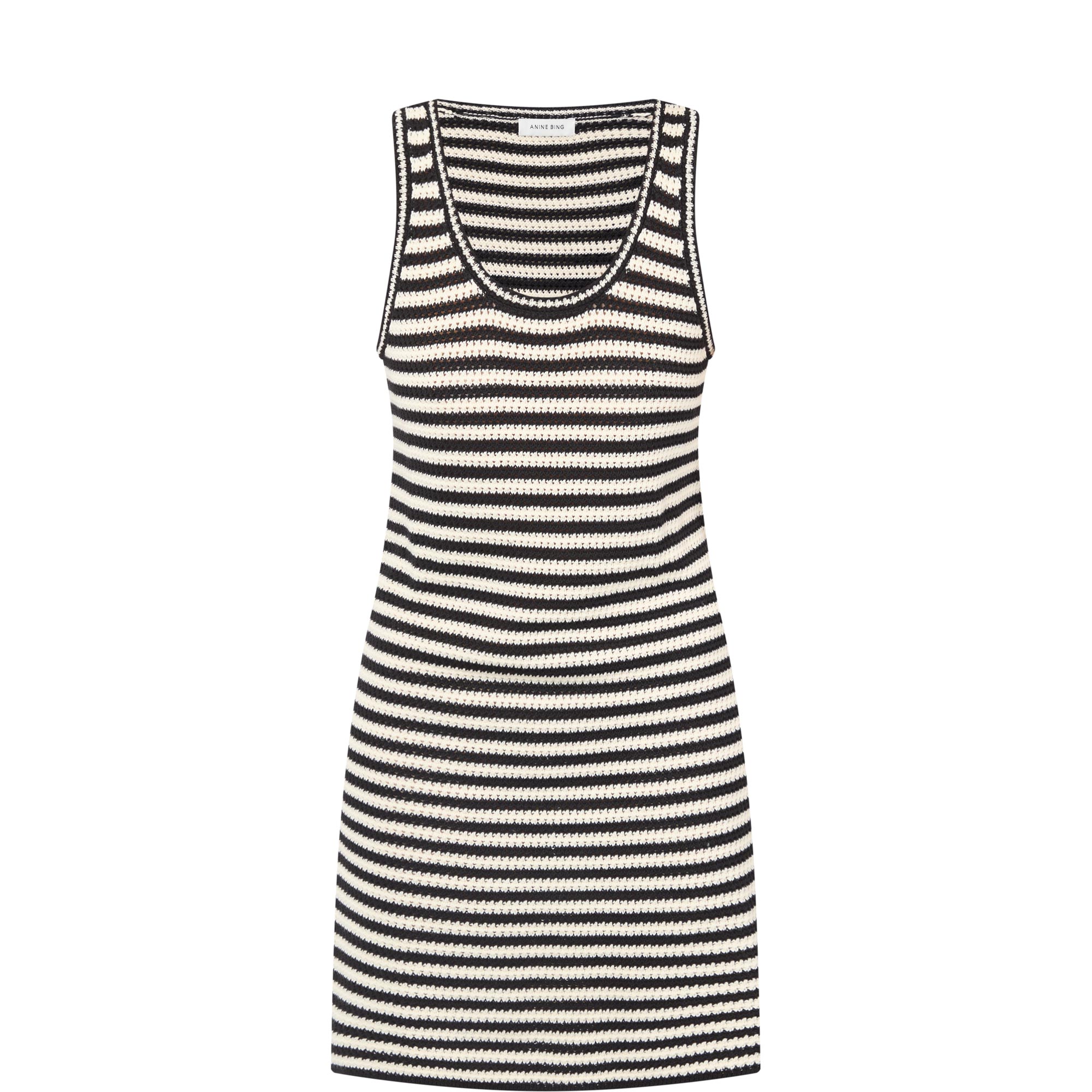 Arie Striped Knitted Dress