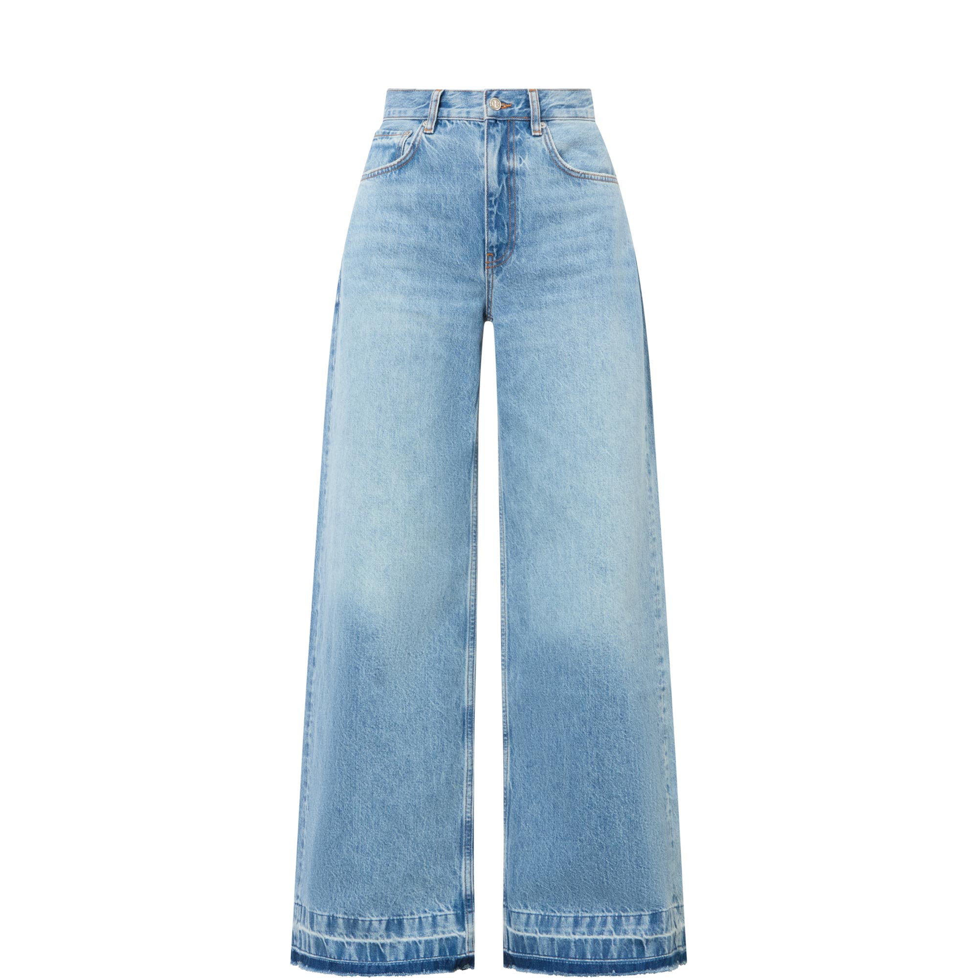 Lewis High-Rise Wide Leg Jeans