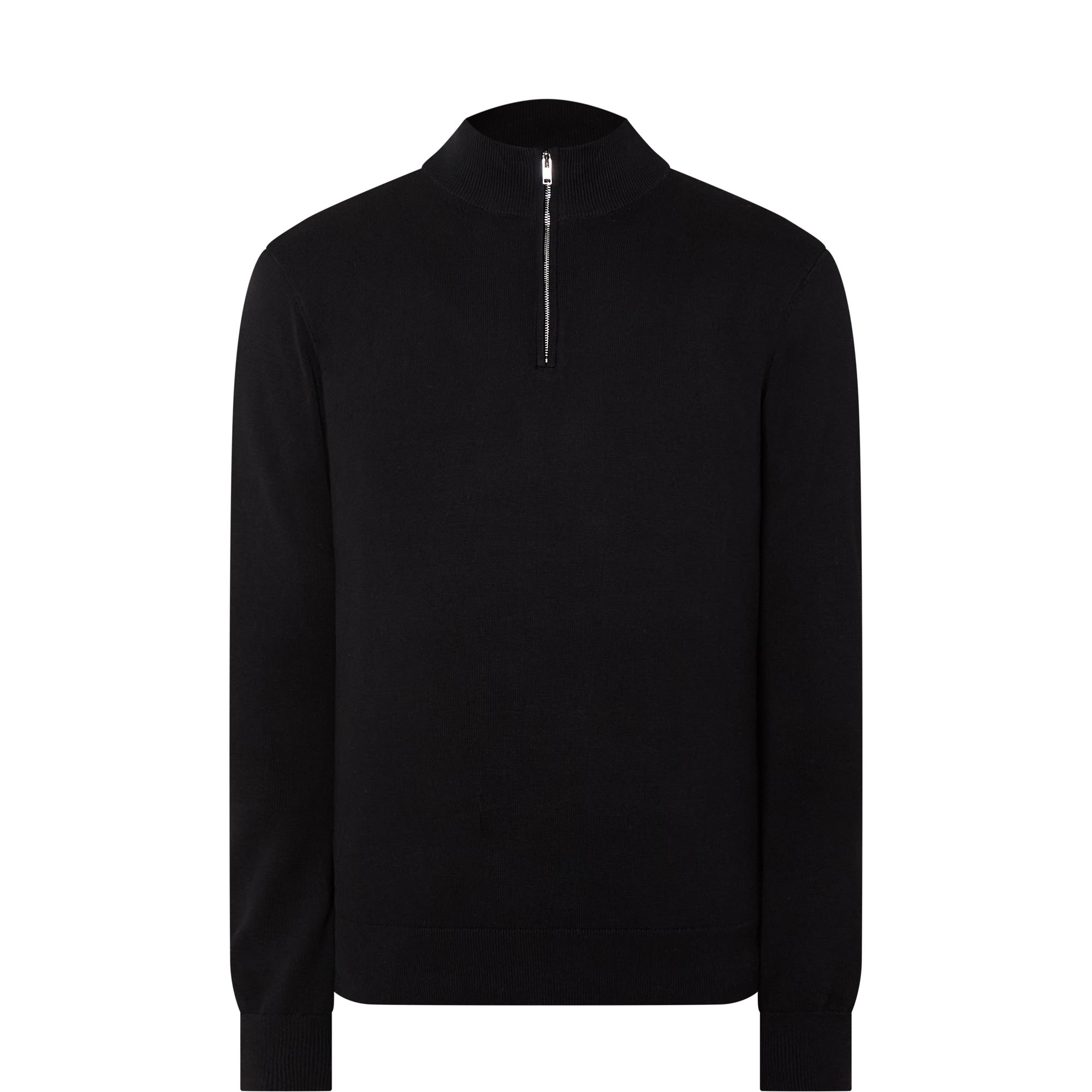 Half-Zip Knitted Sweater