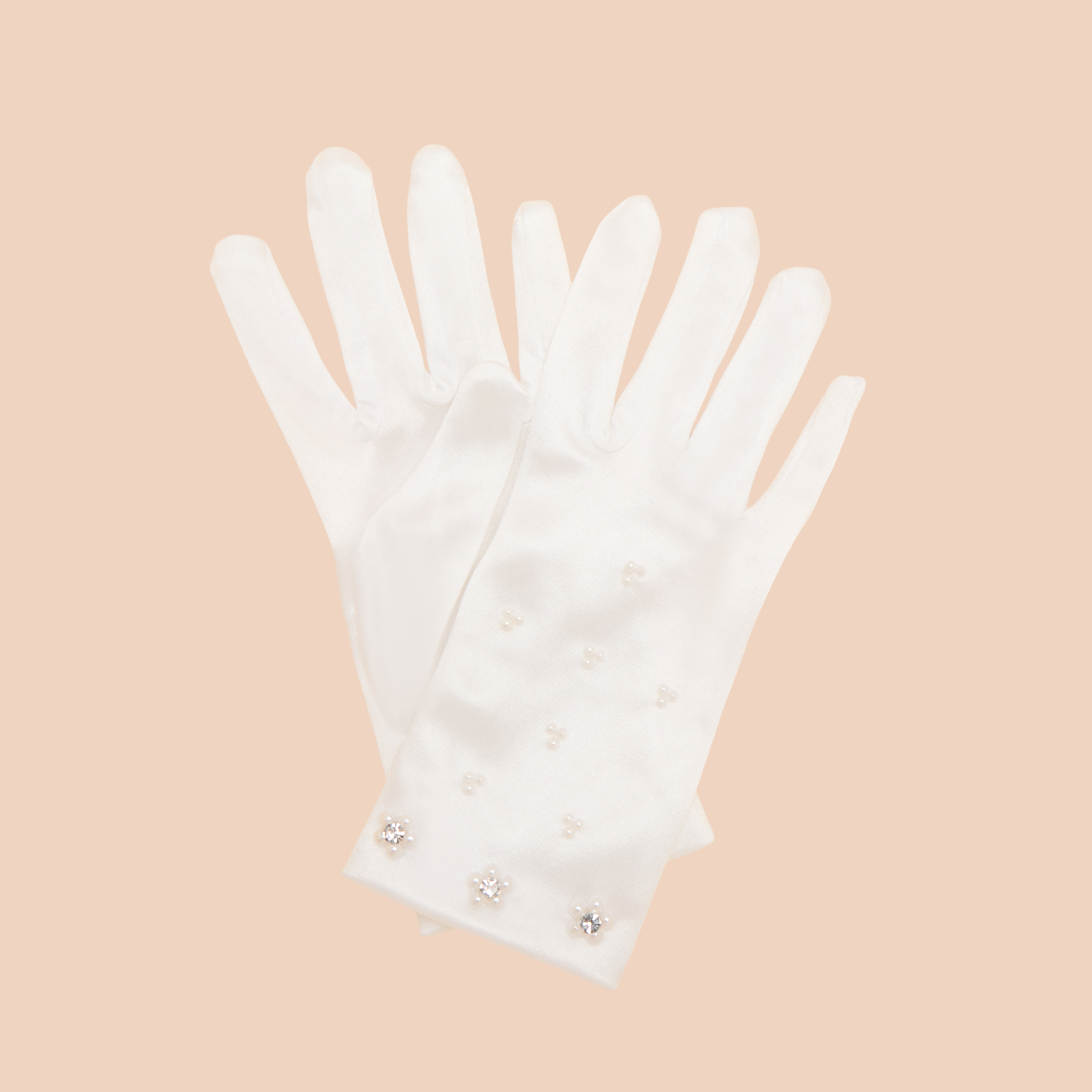 Pearl Communion Gloves