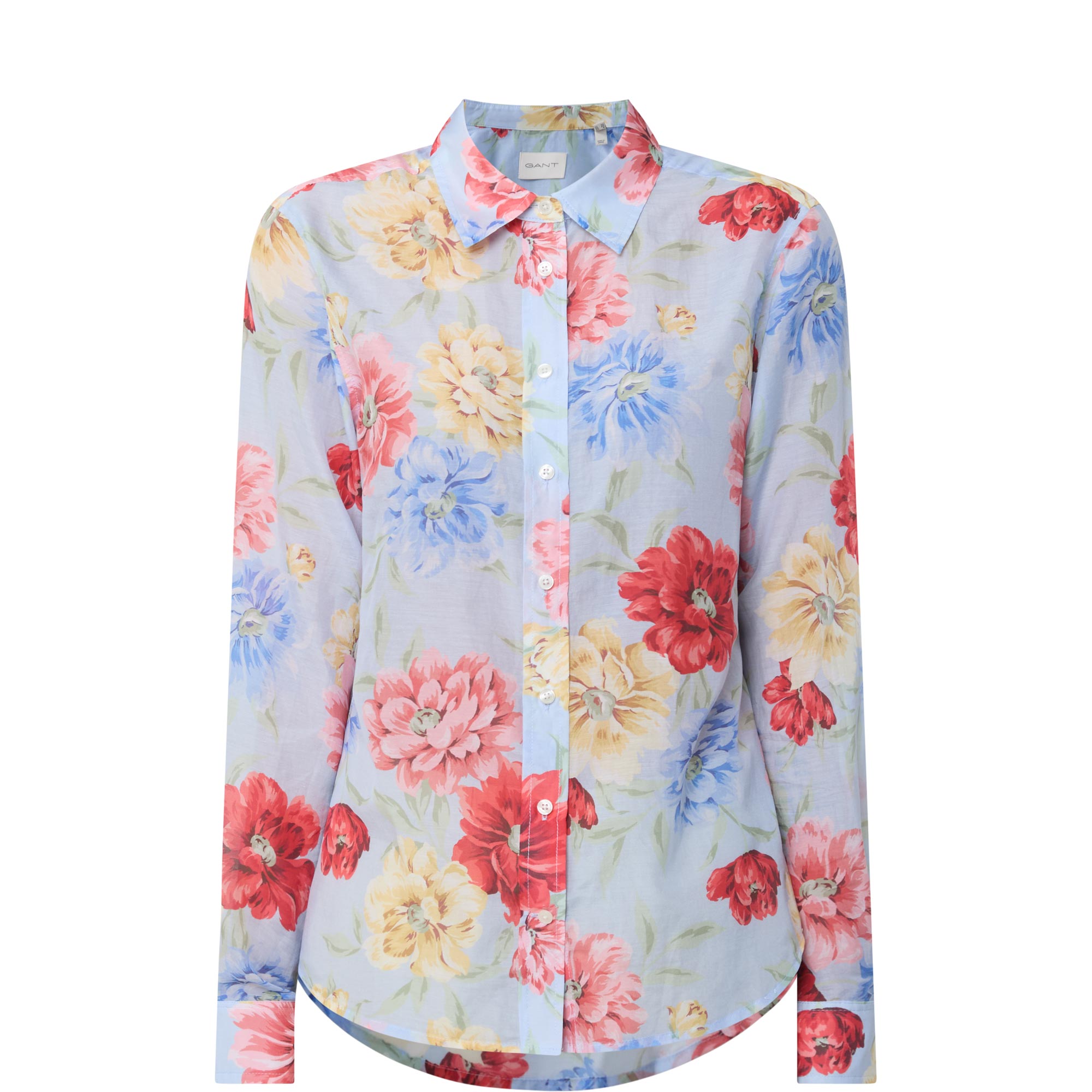 Floral Single-Cuff Shirt