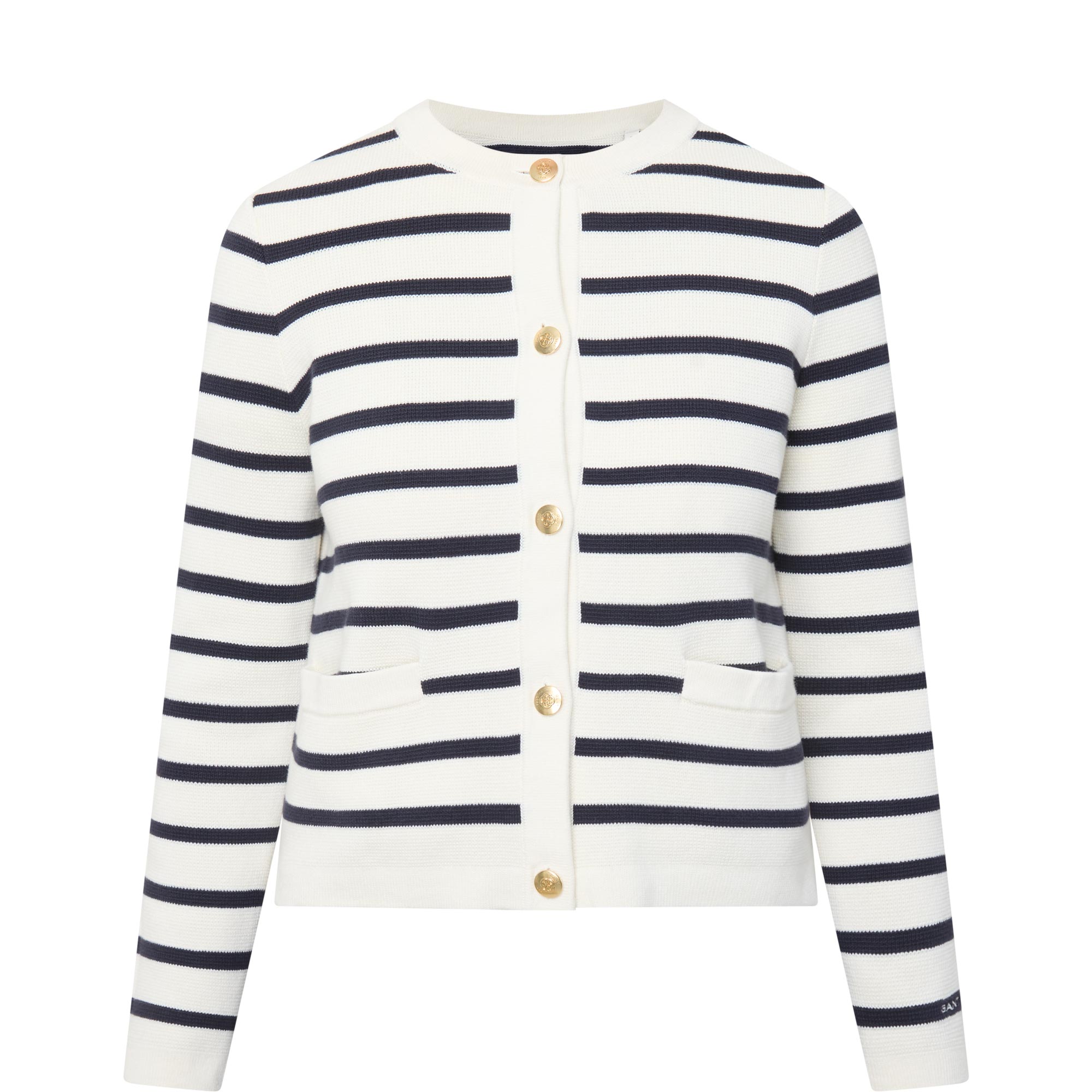 Stripe Knit Cardigan