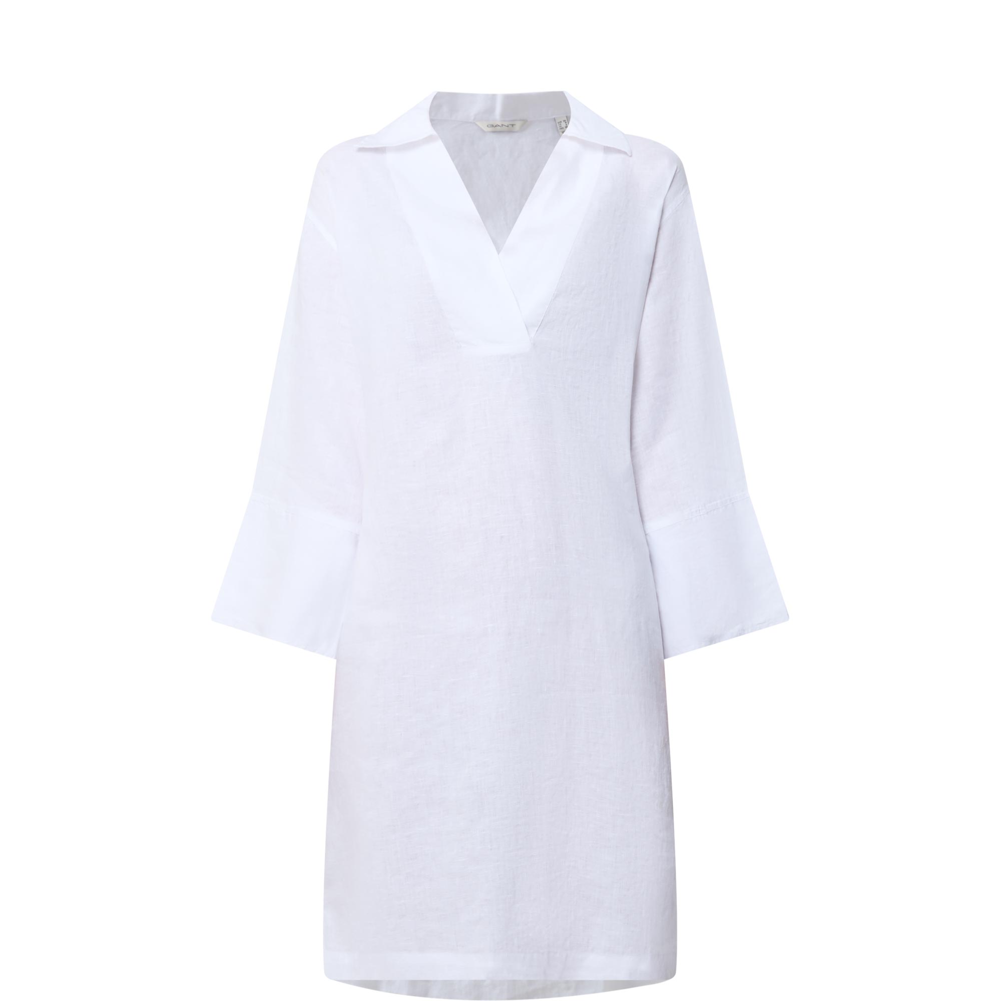 Popover Linen Dress
