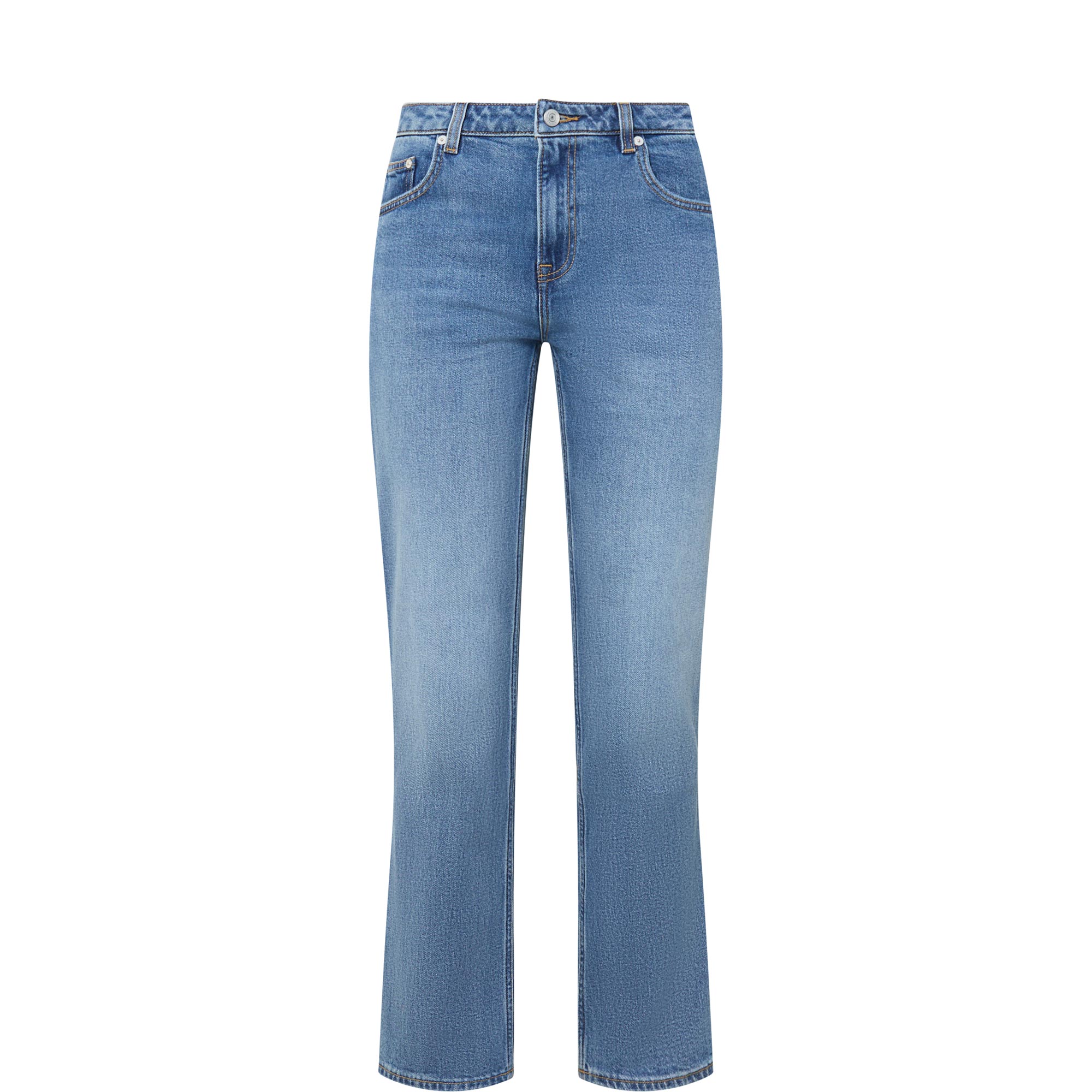 Stretch Straight Leg Jeans