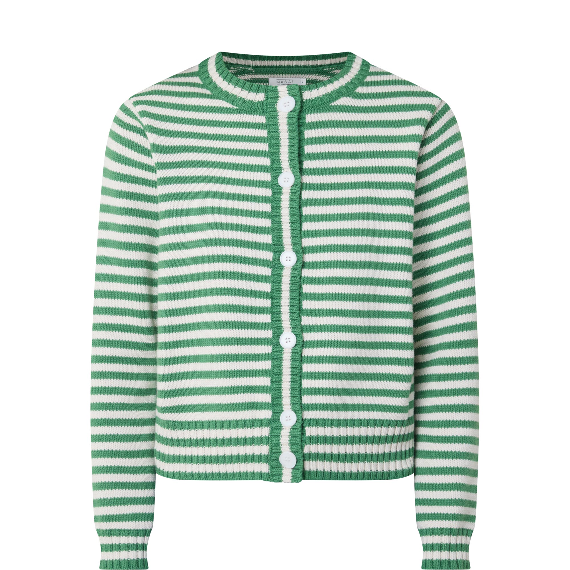 Lucanja Striped Cardigan