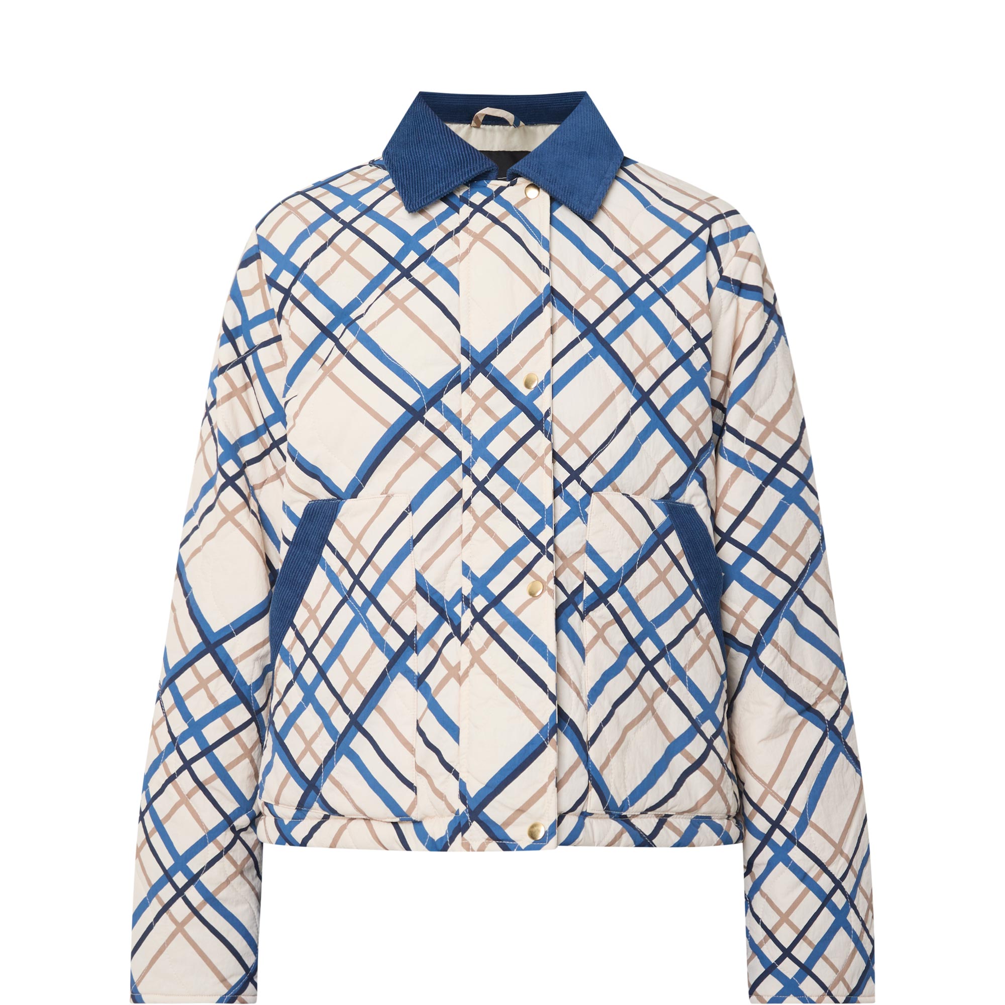 Tovion Check Print Jacket