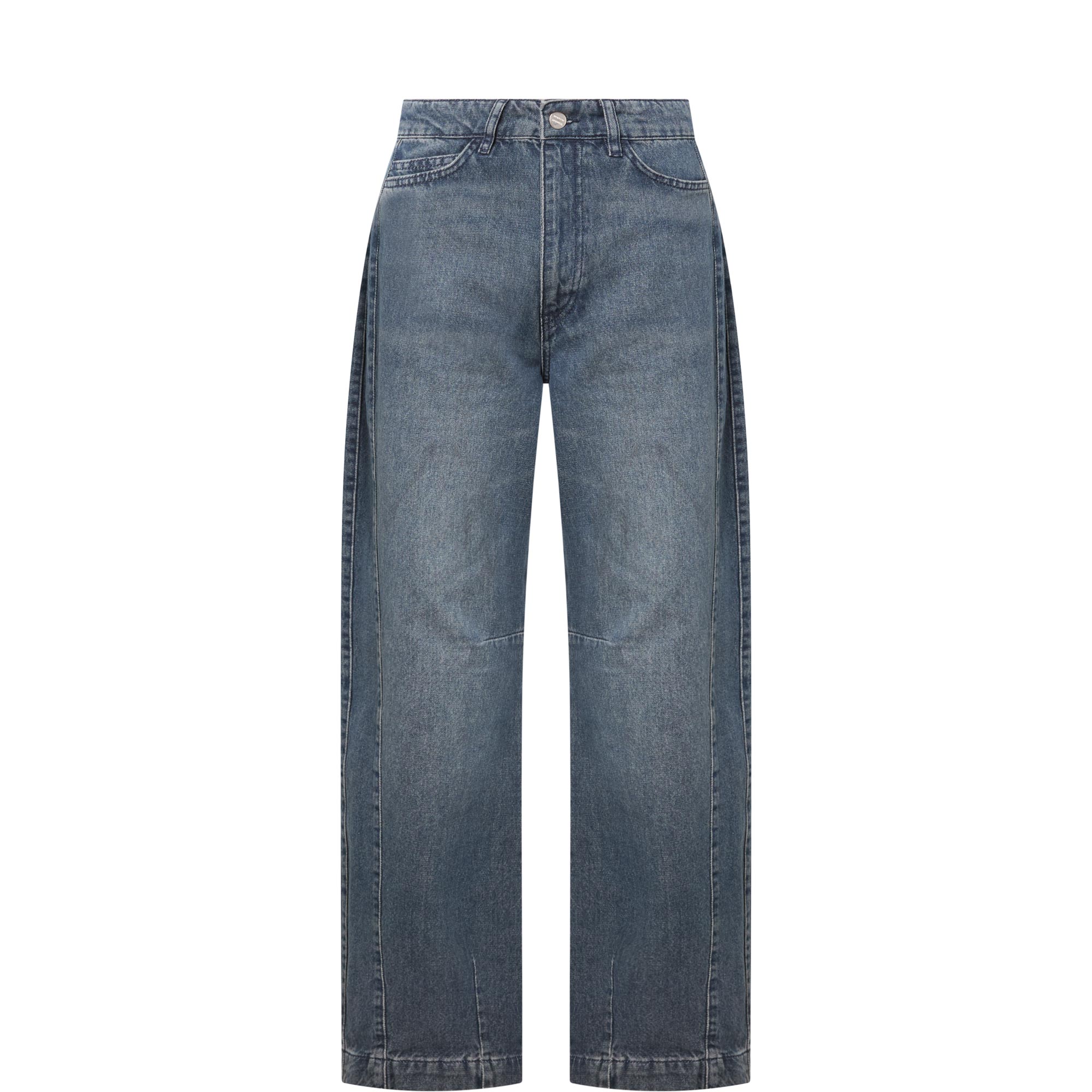 Neve Embroidered Barrel Leg Jeans