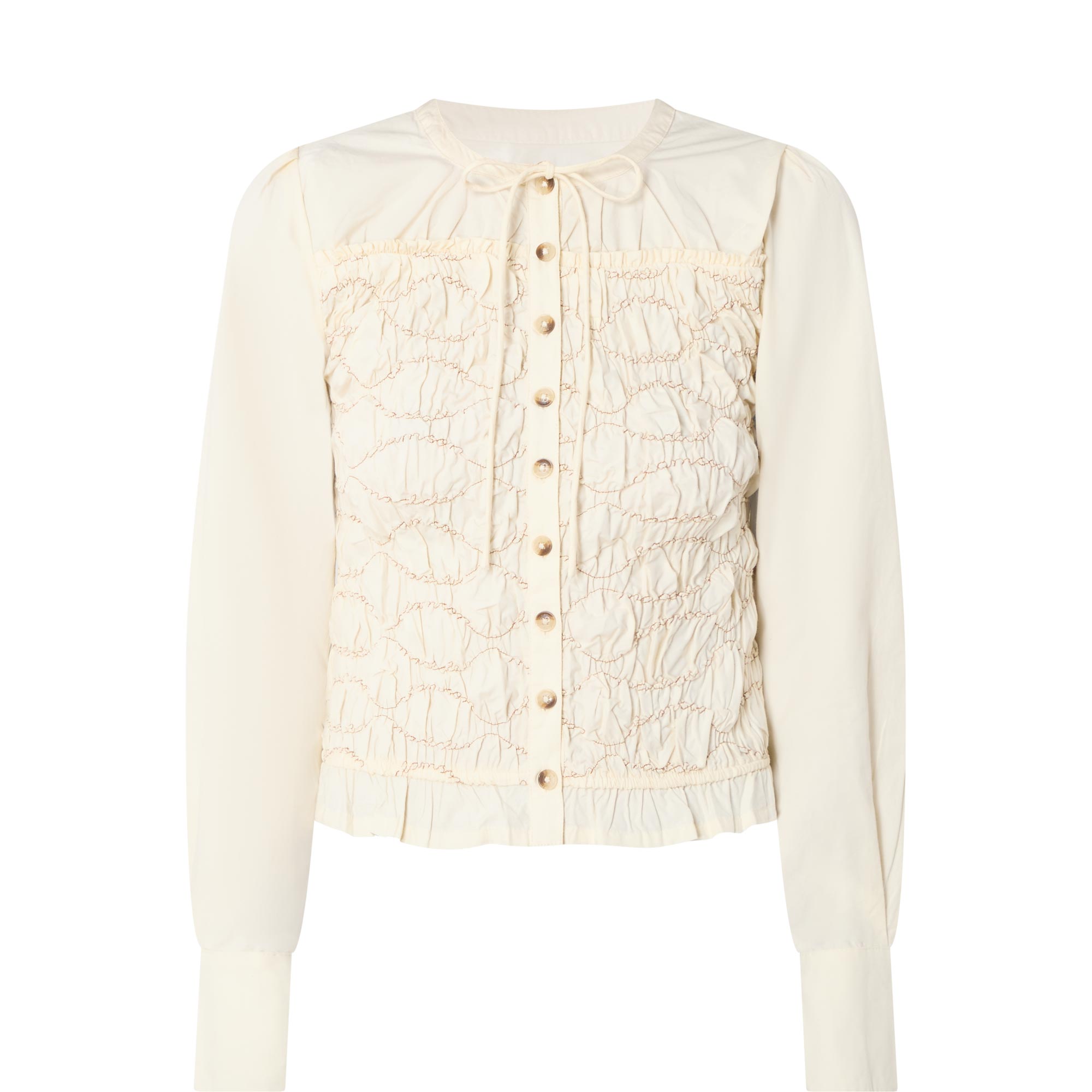 Elliana Smocked Blouse