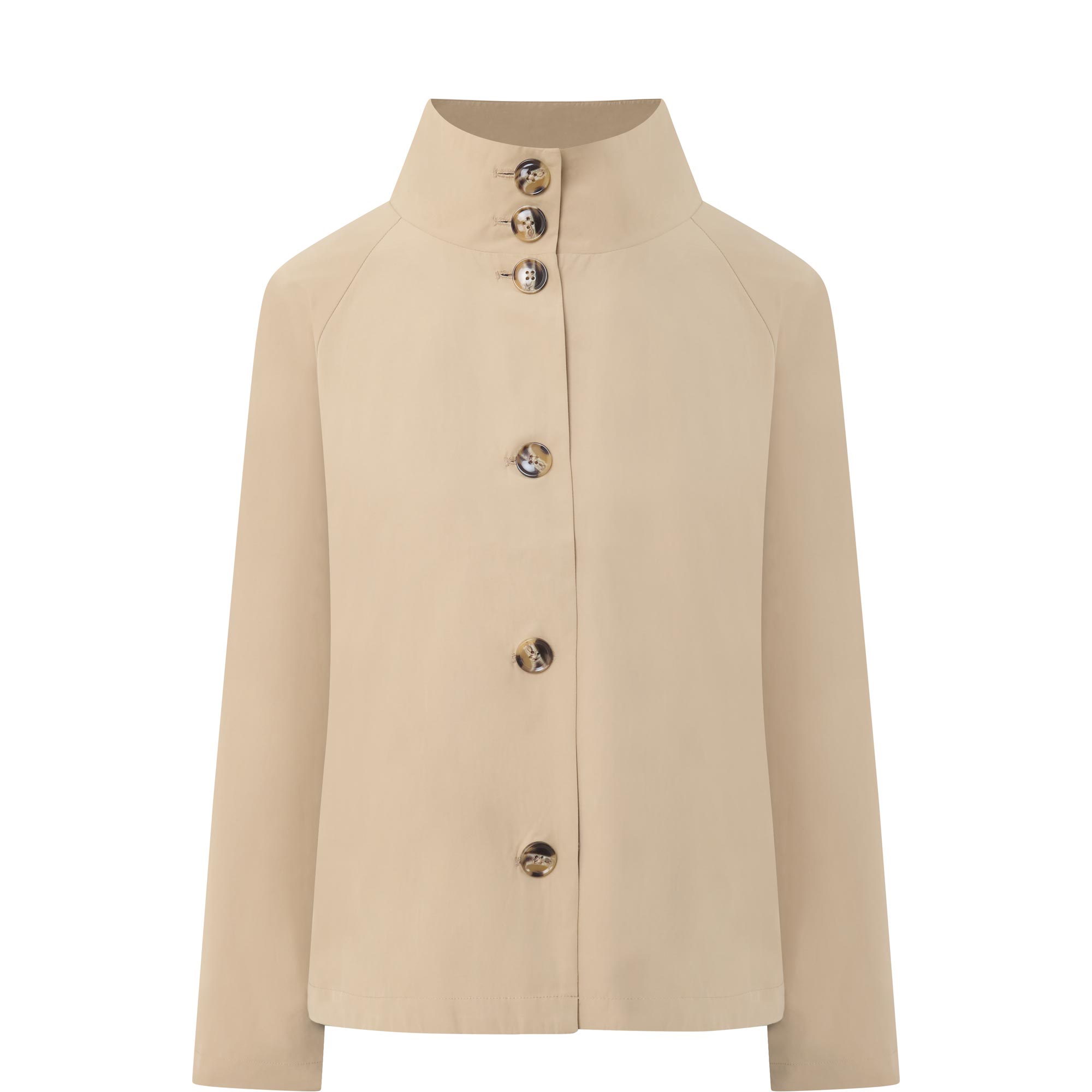 Tynna Single-Breasted Trench Jacket