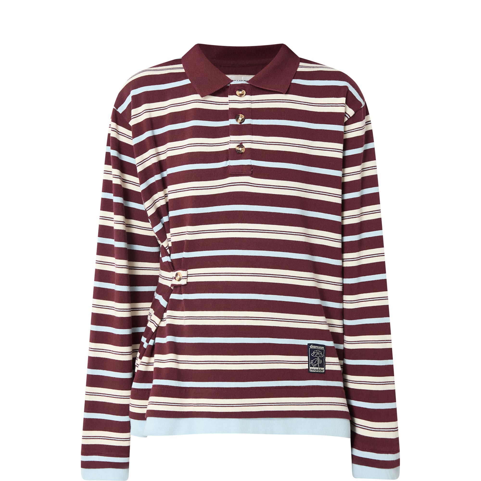 Noah Cinch Layered Rugby Sweatshirt