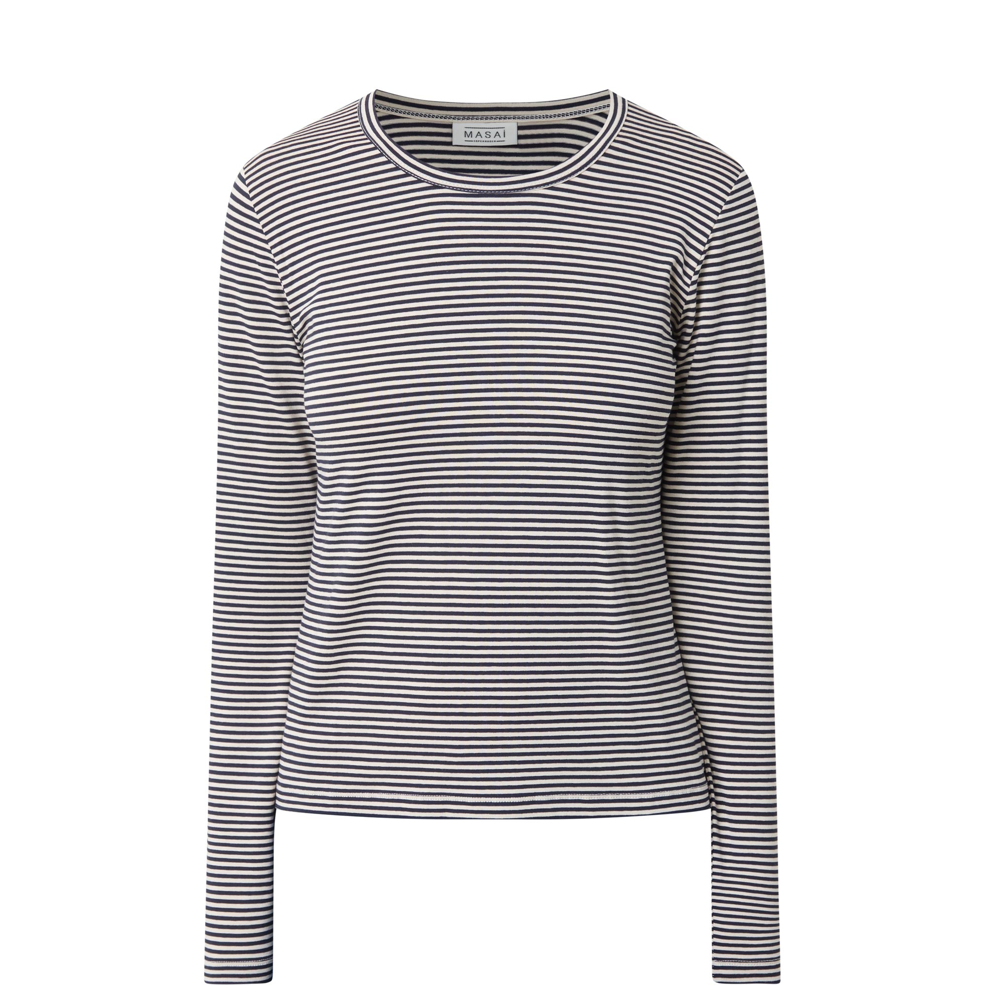 Daritha Striped Long-Sleeve T-Shirt
