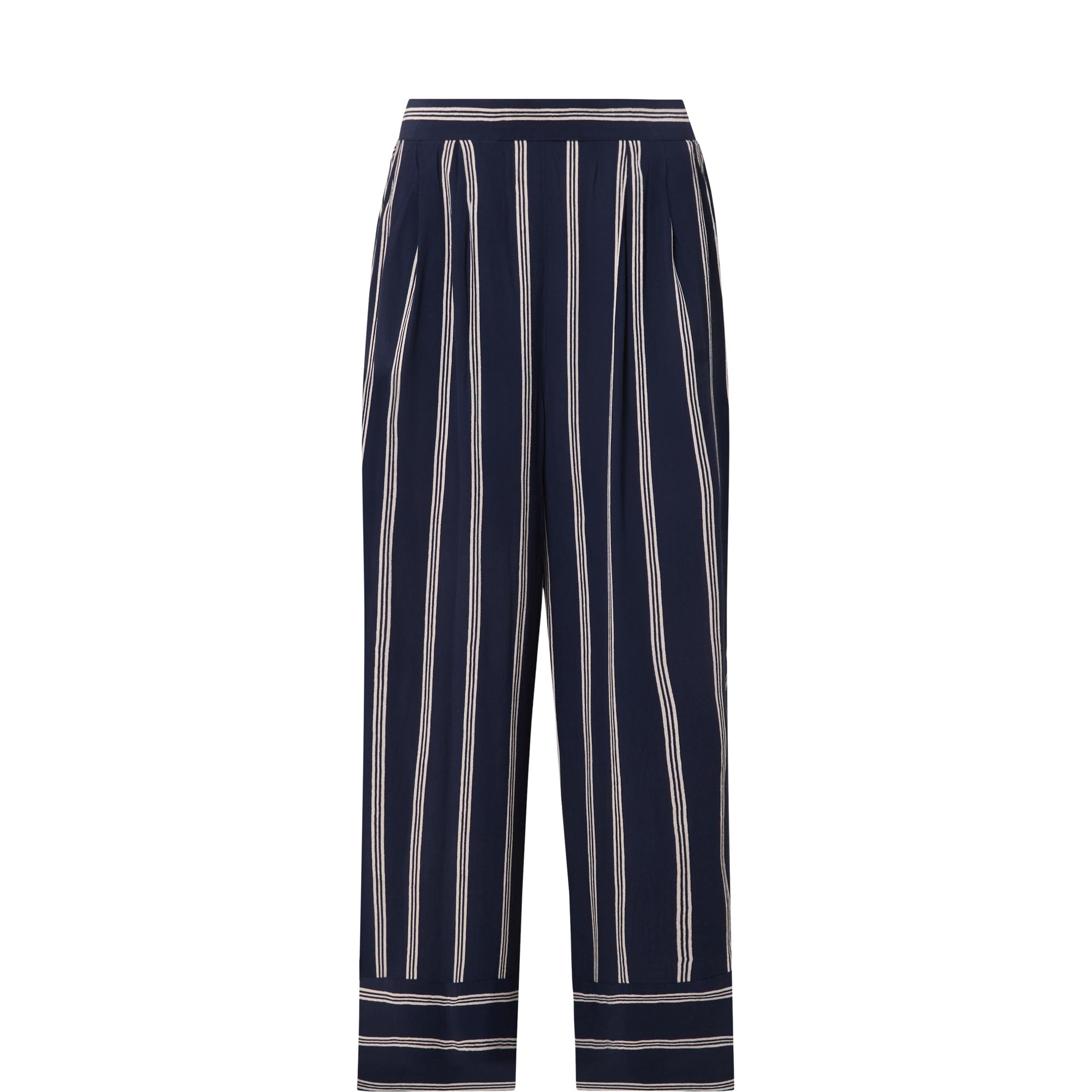 Pattys Striped Wide Leg Trousers