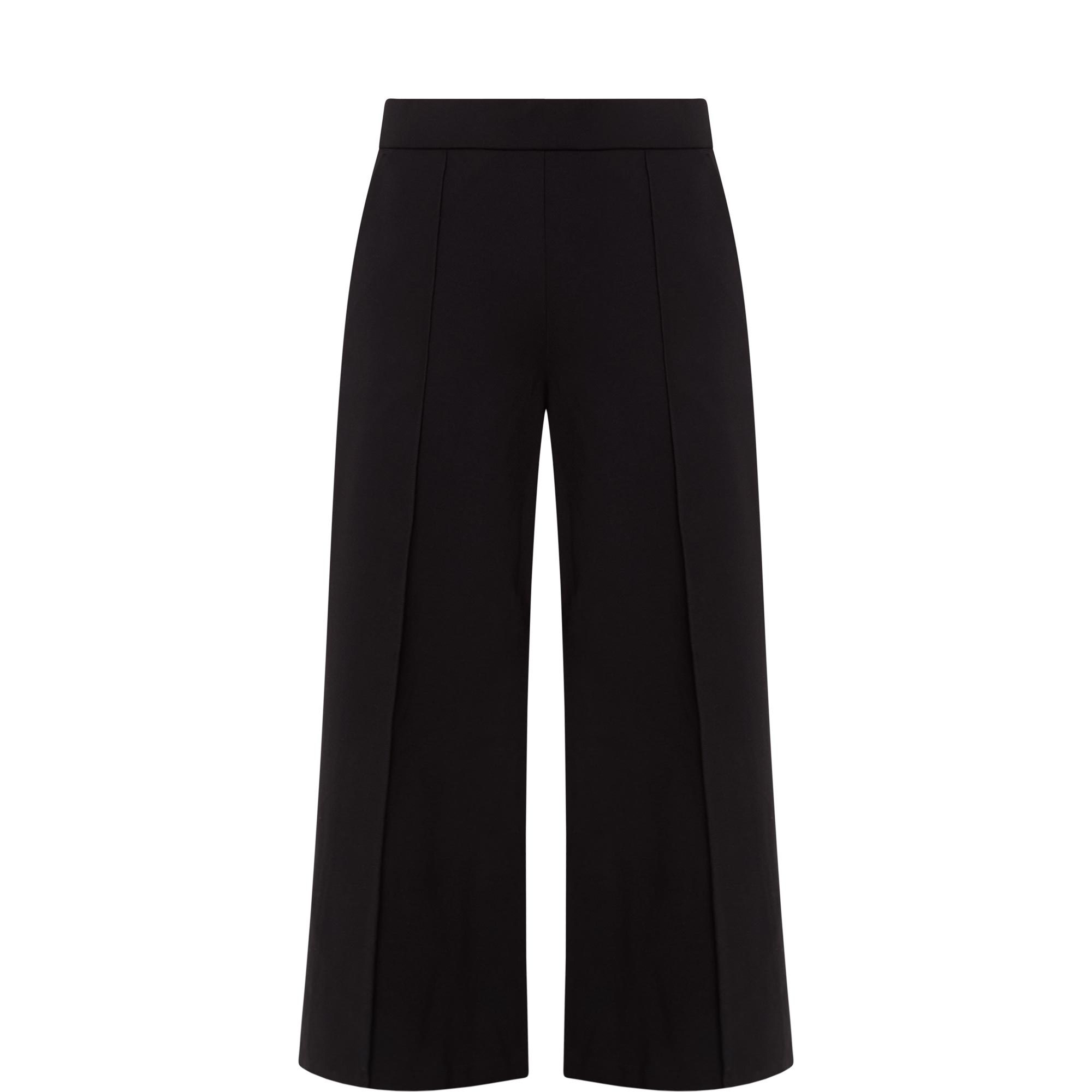 Piana Cropped Wide Leg Trousers