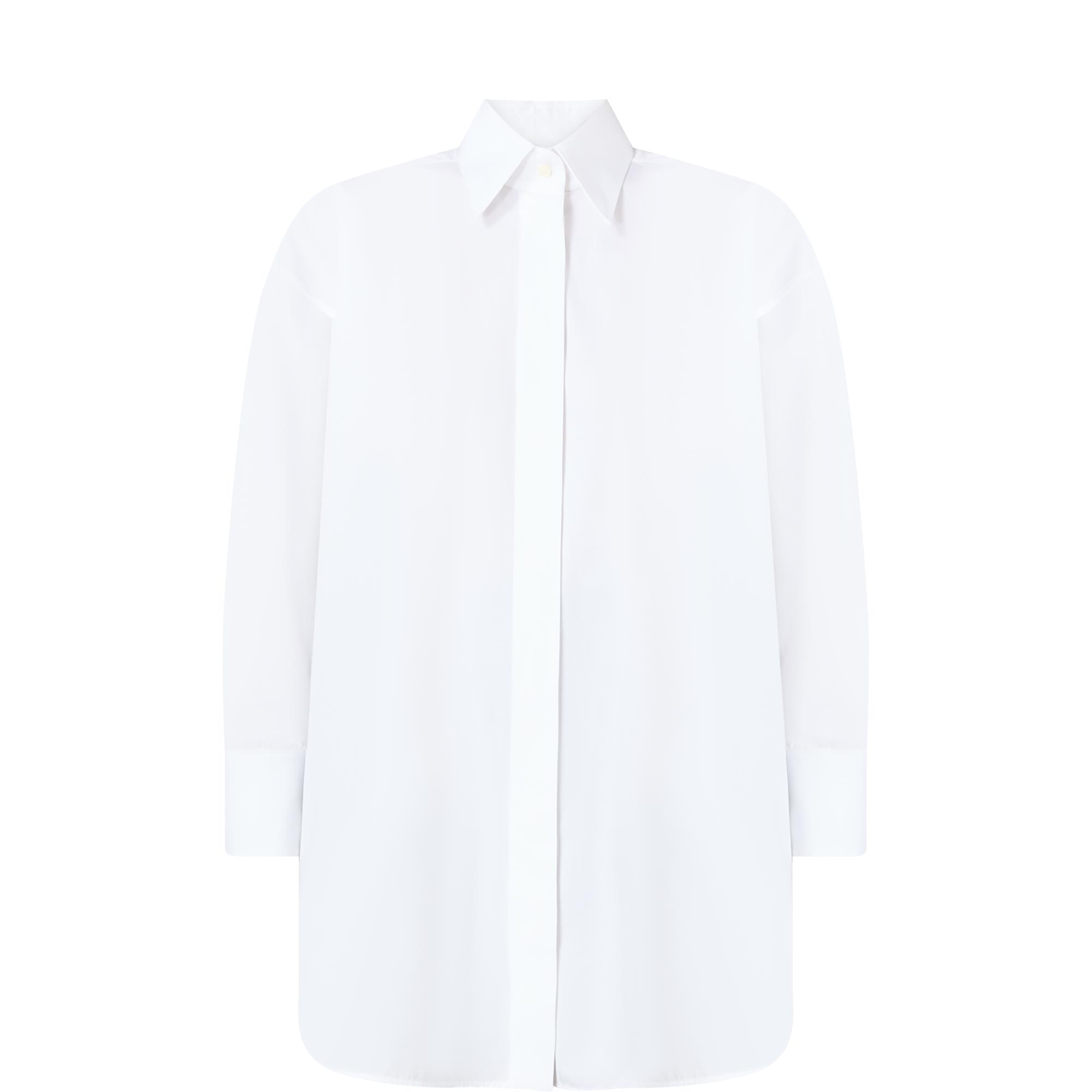 Asymmetric Backless Shirt