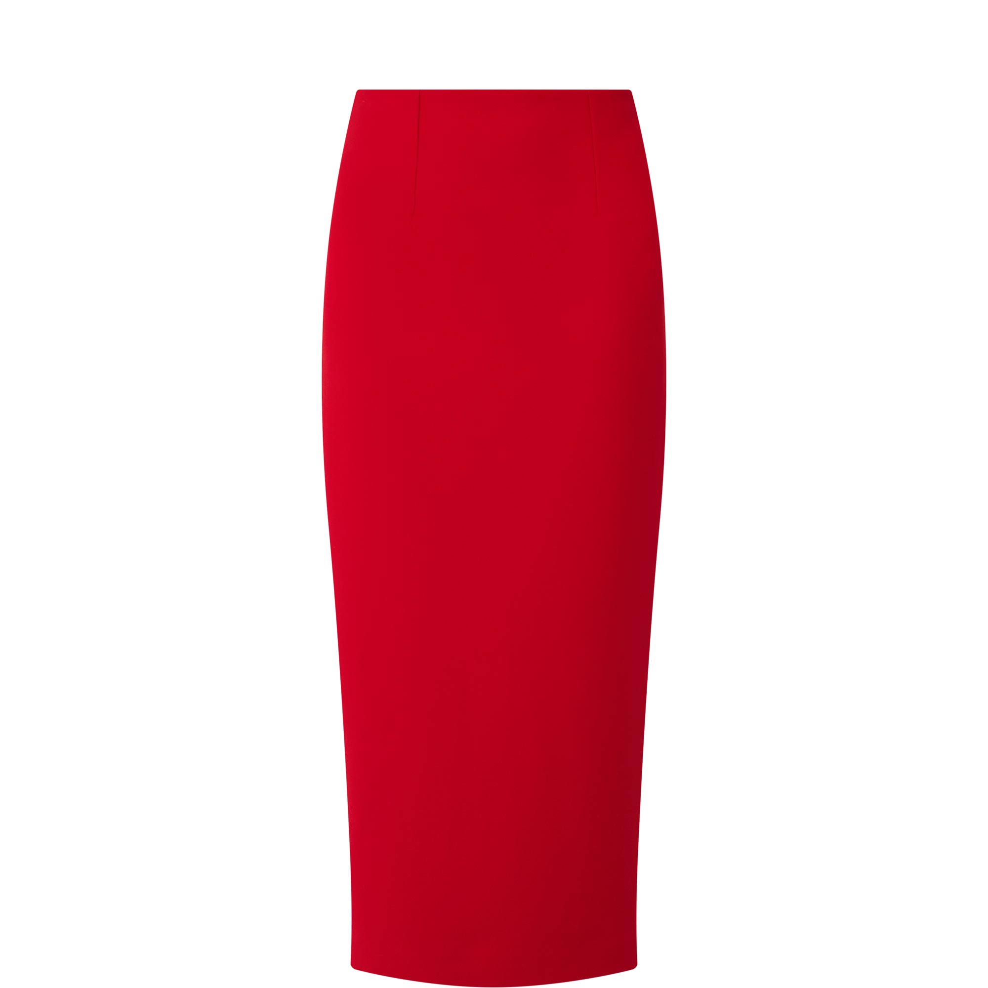 Crepe Pencil Skirt