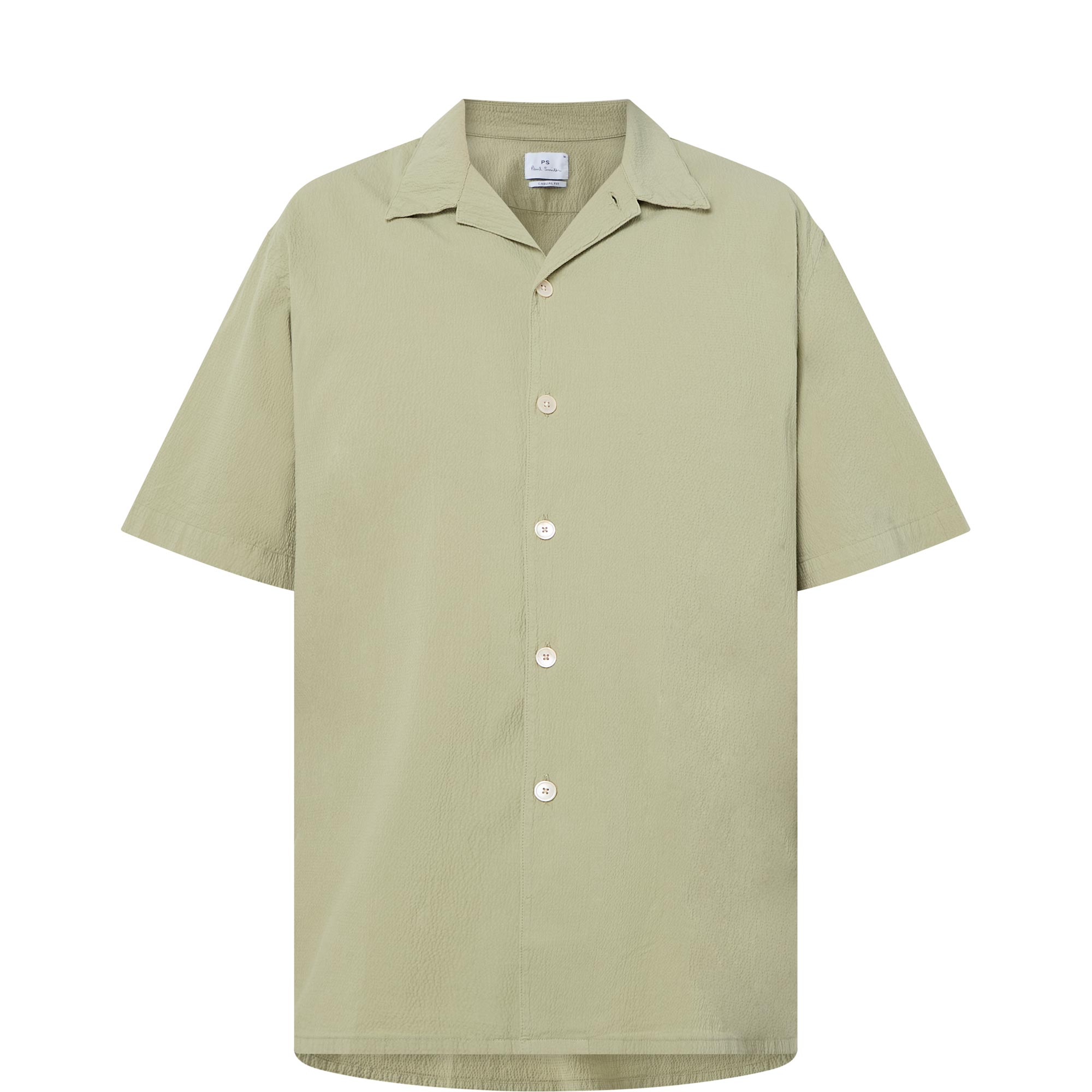 Seersucker Bowling Shirt