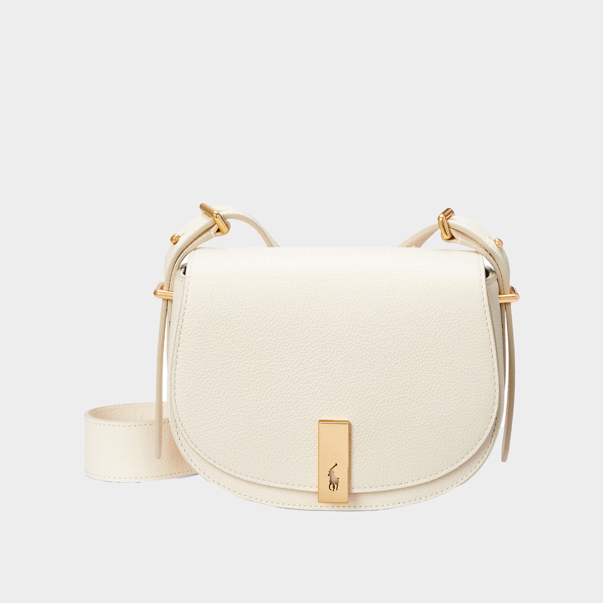 ID Leather Saddle Bag