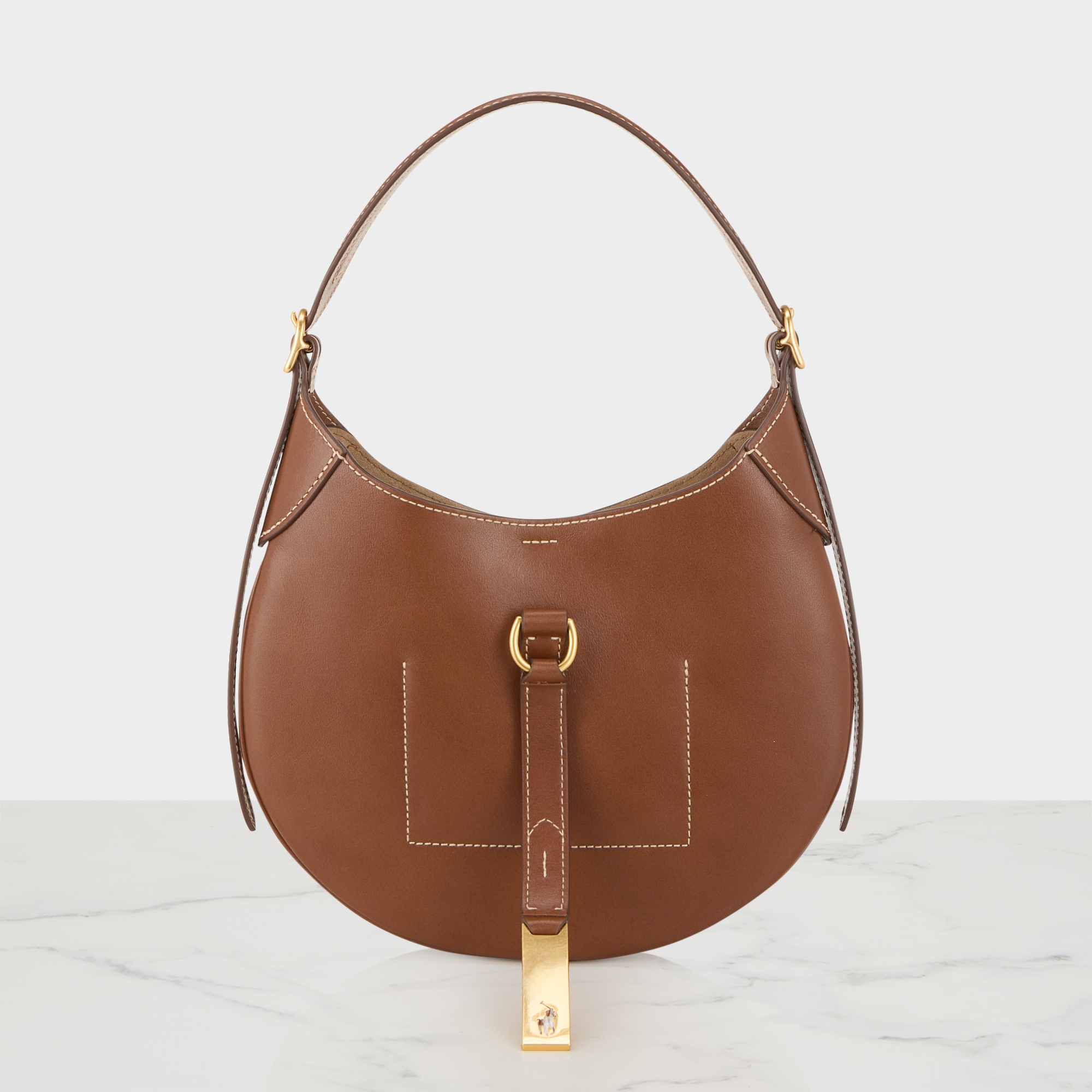 ID Small Leather Shoulder Bag