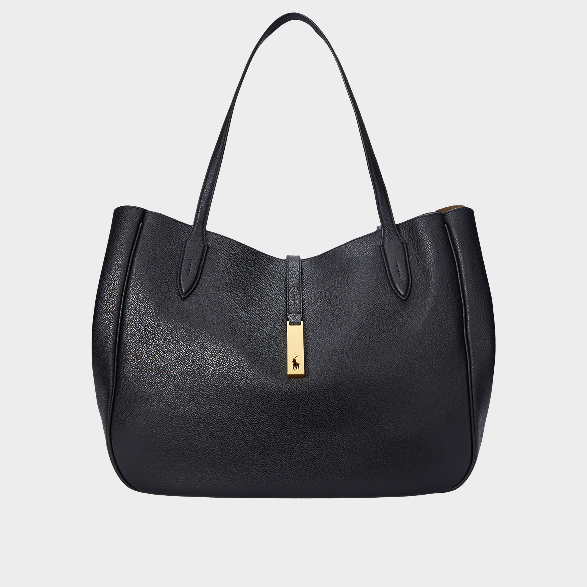 ID Leather Large Tote Bag