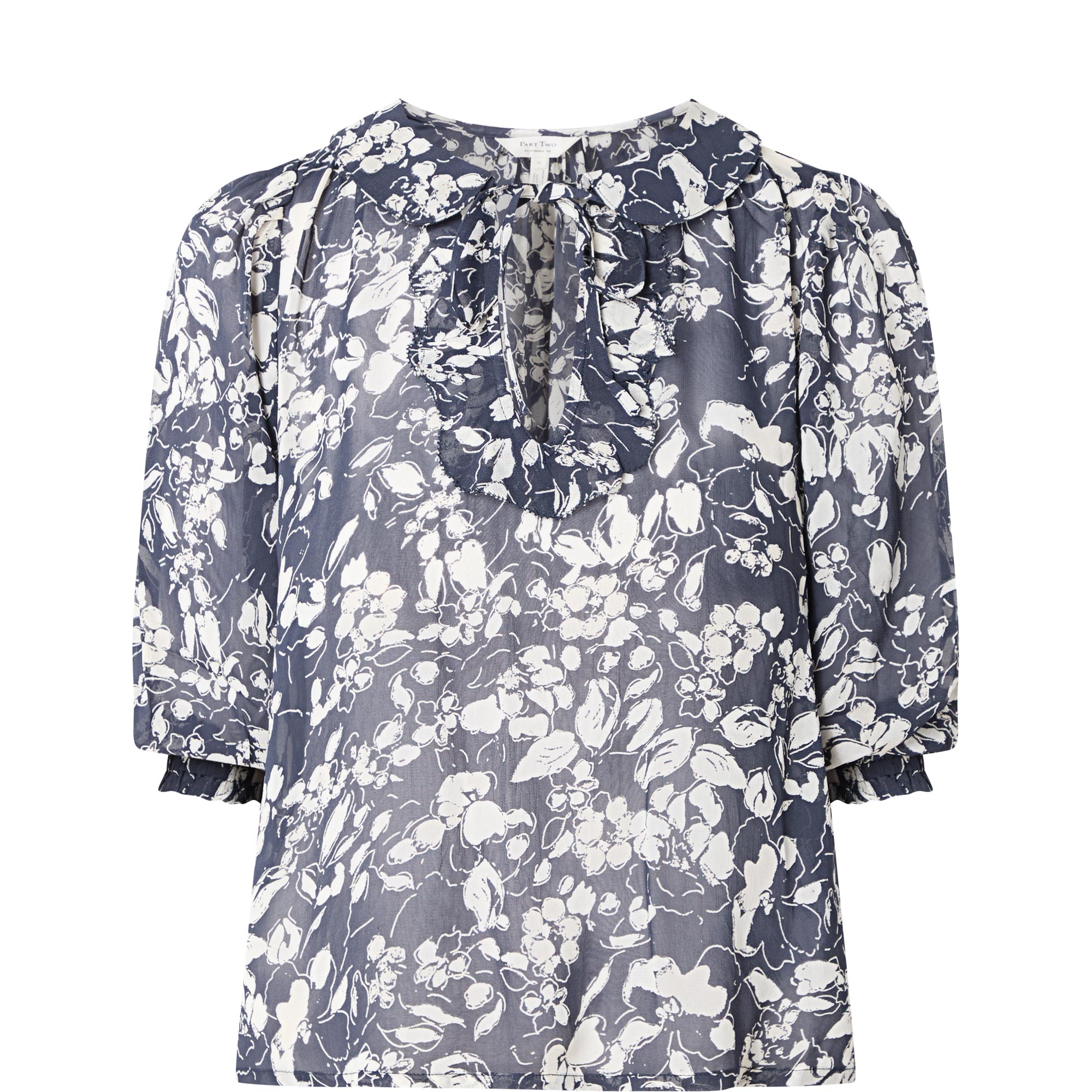 Alvia Peter-Pan Collar Blouse