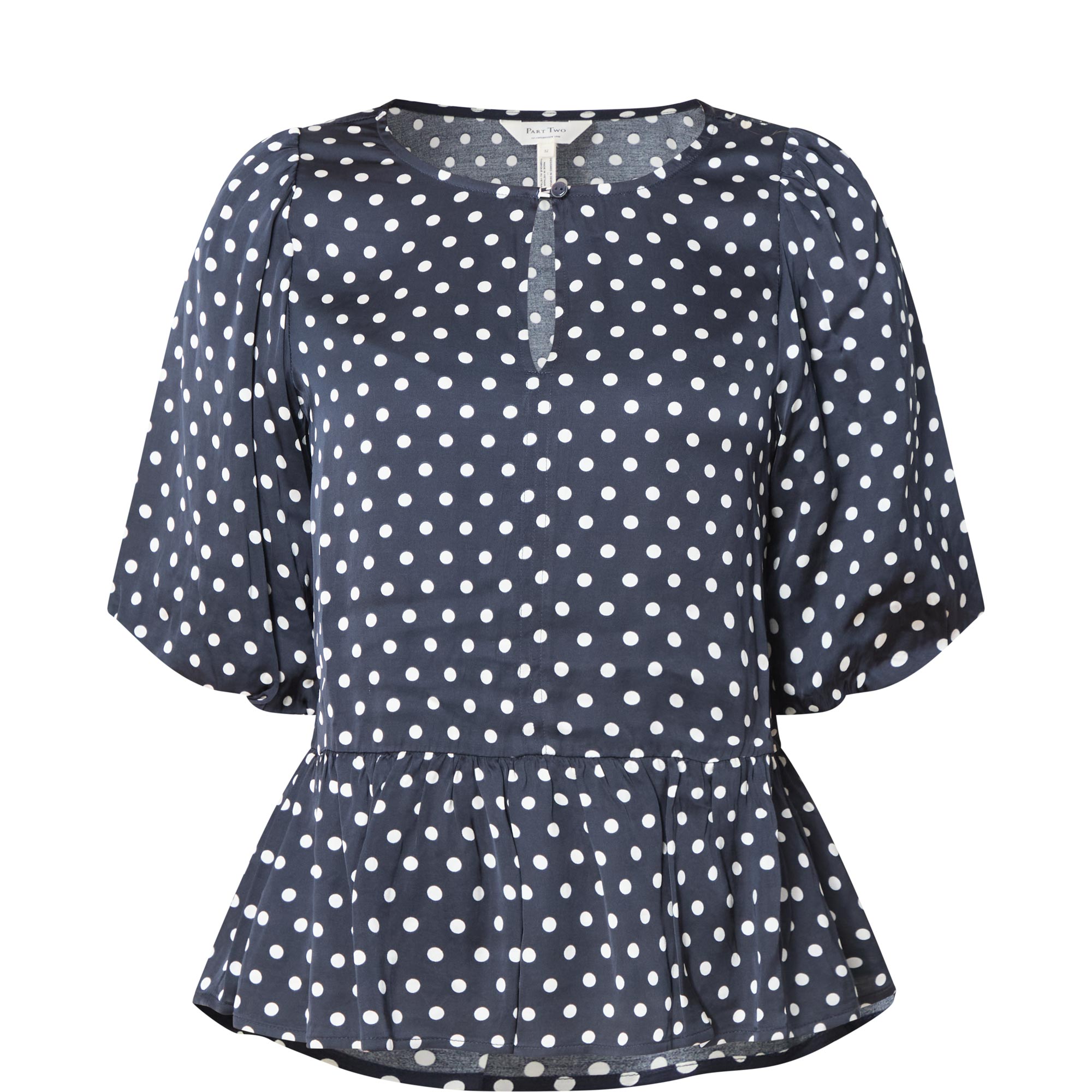 Azelia Polka Dot Blouse