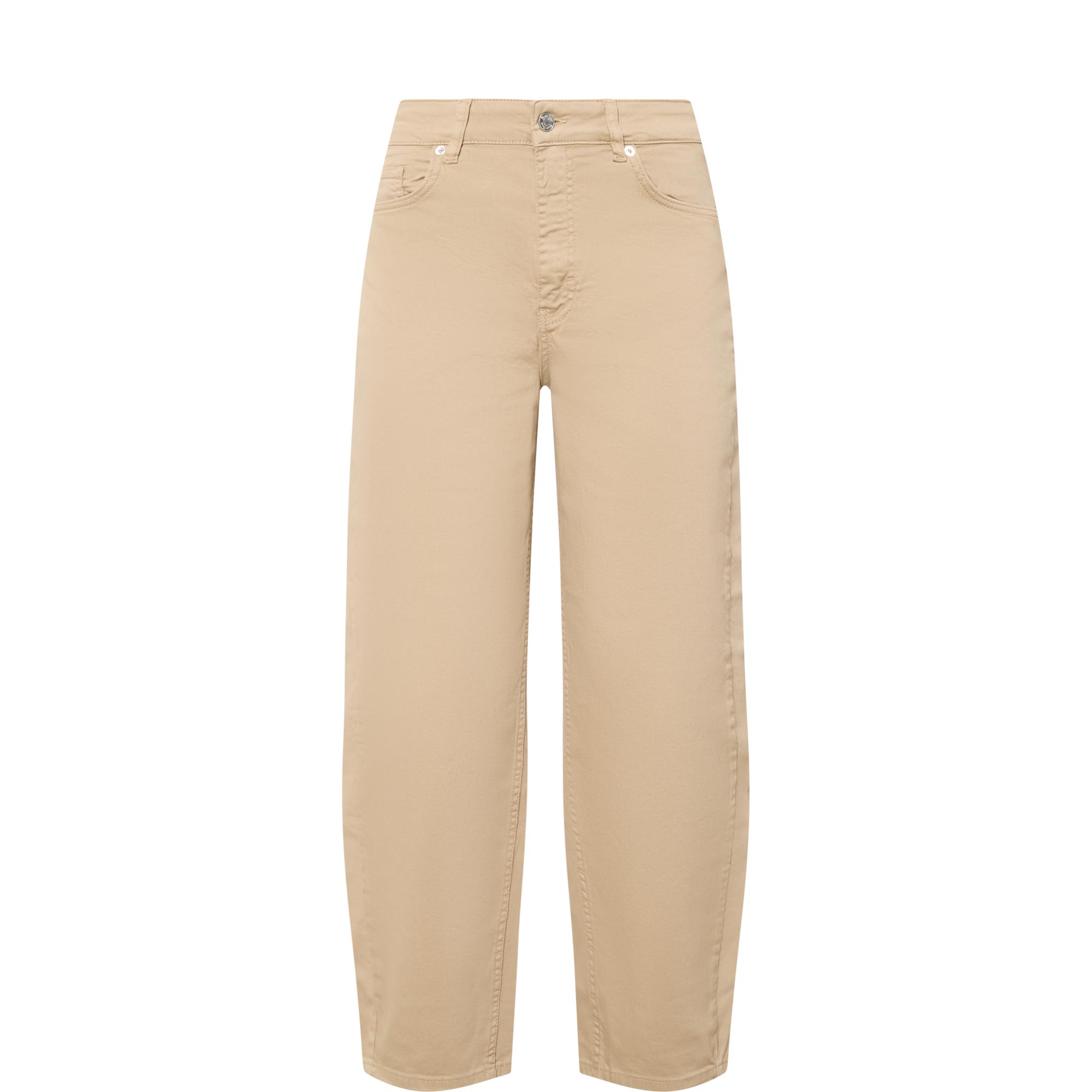 Adelena Mid-Rise Straight Leg Jeans