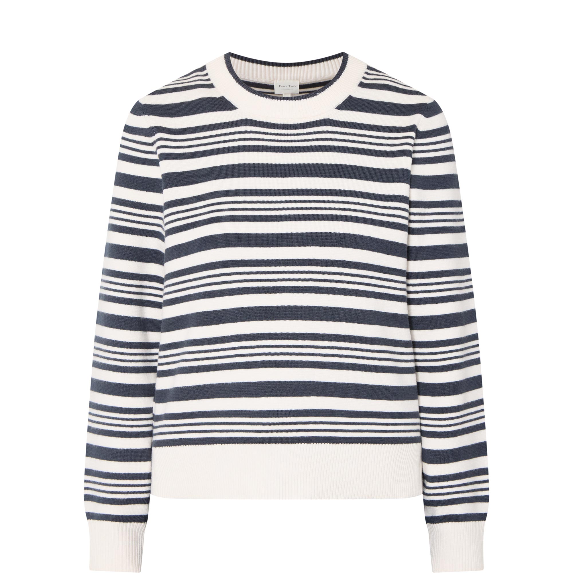Anez Striped Knitted Sweater