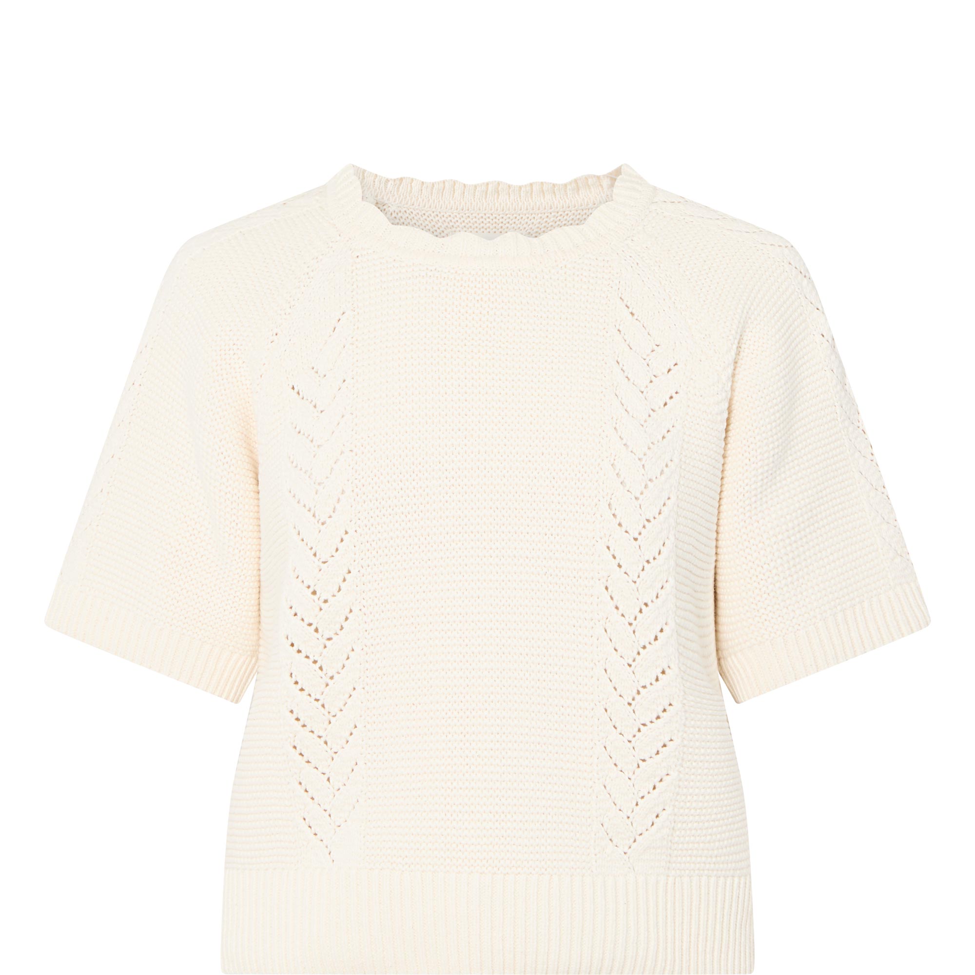 Anisette Pointelle Sweater