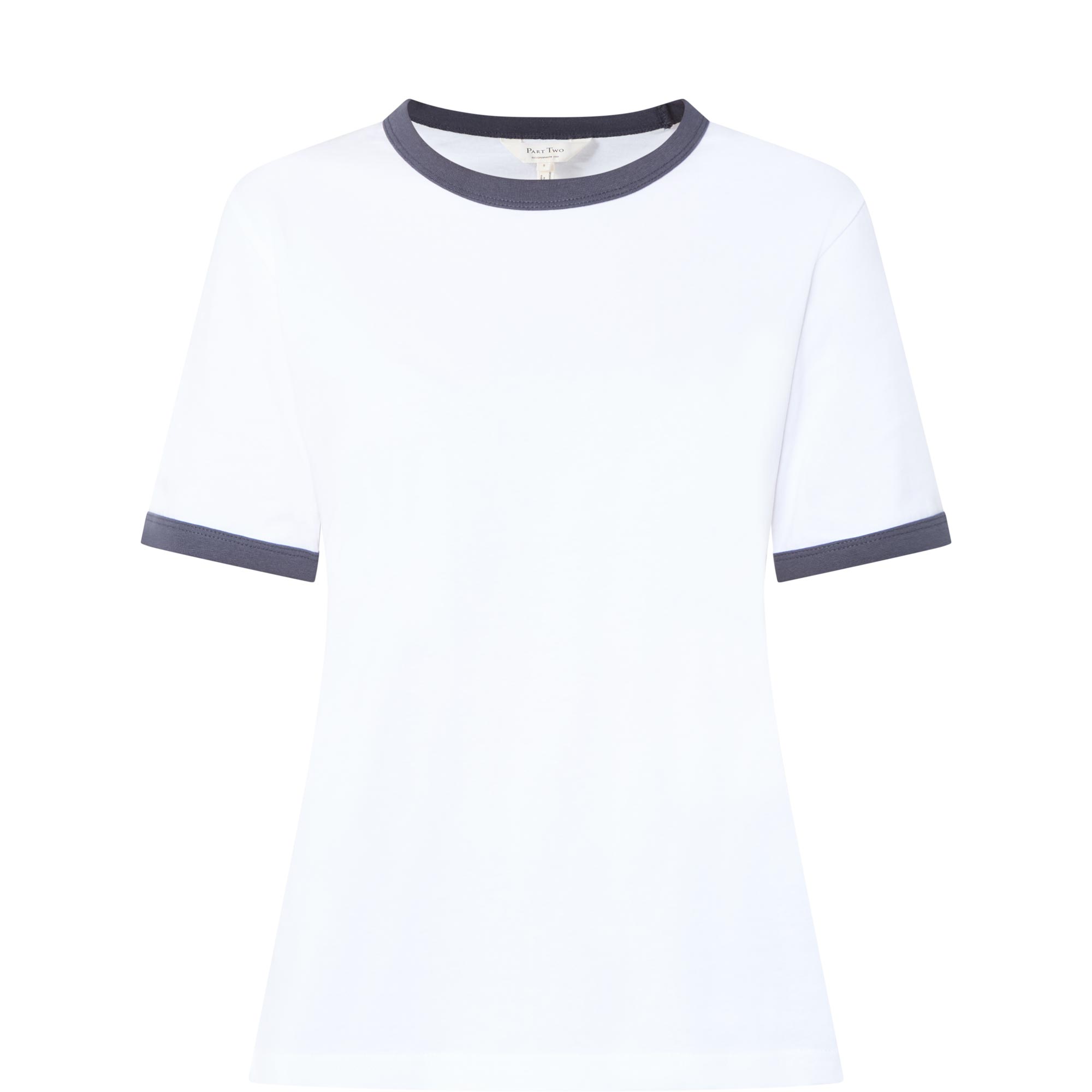 Angelita Contrast Trim T-Shirt