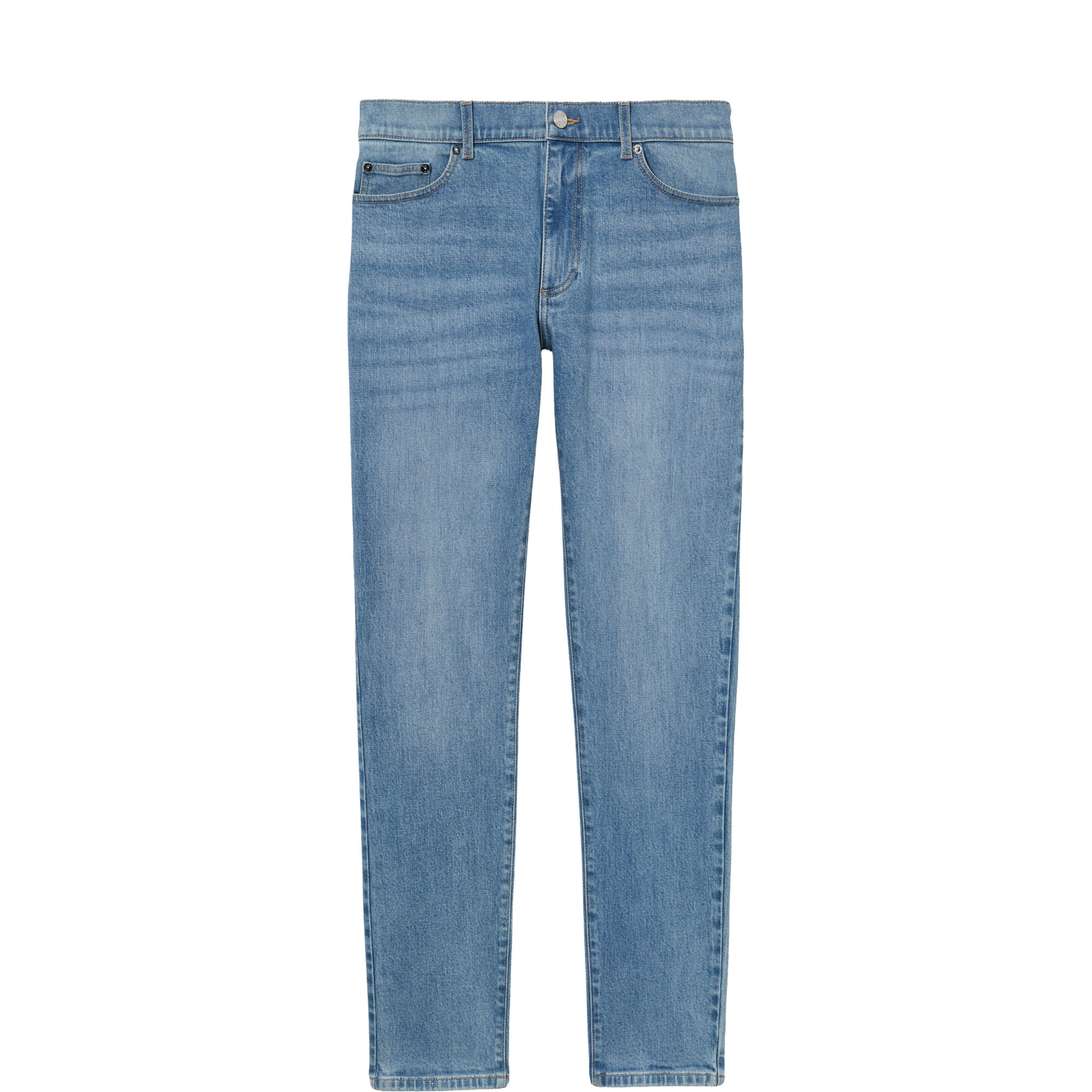 Picton Mid-Rise Slim Leg Jeans