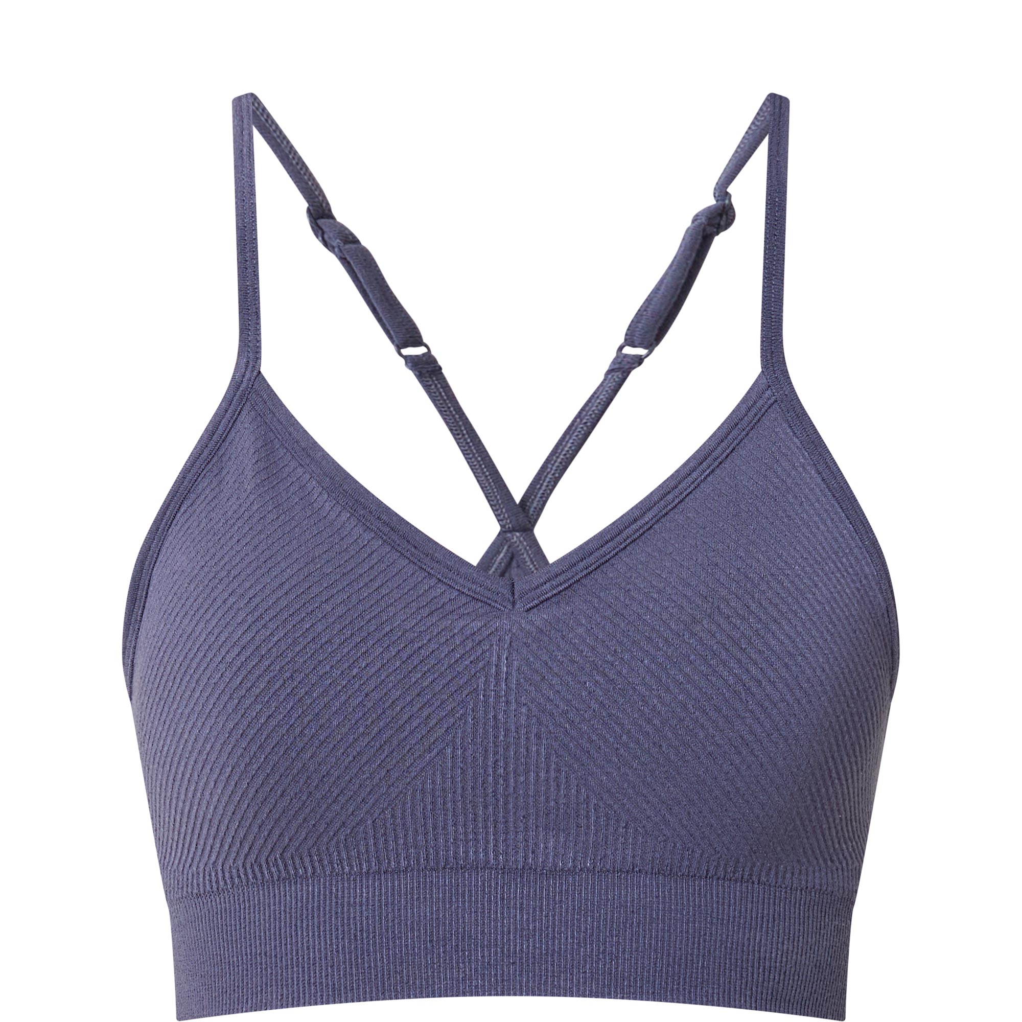 Soft Ribbed Sports Bra