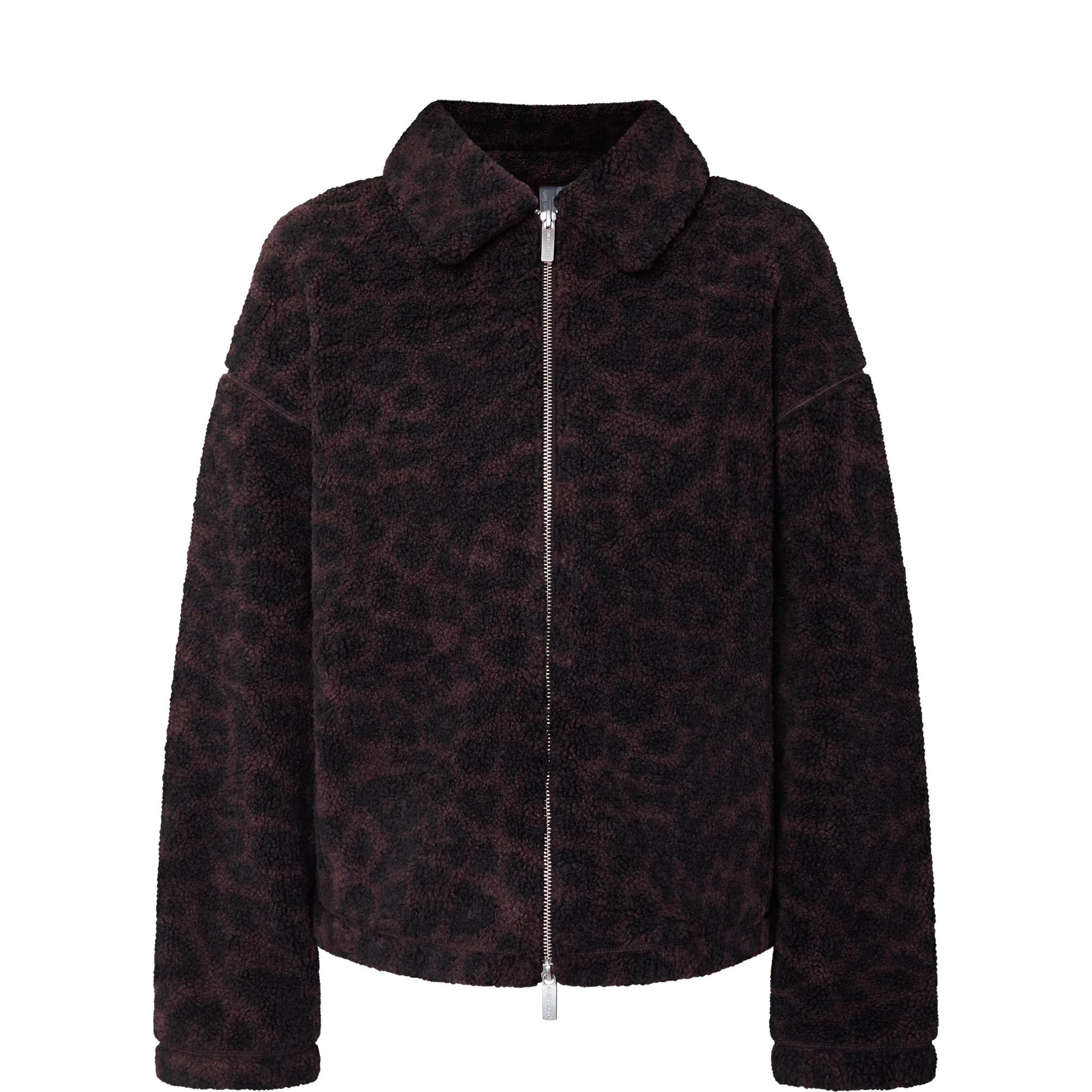 Plush Collared Fleece Jacket