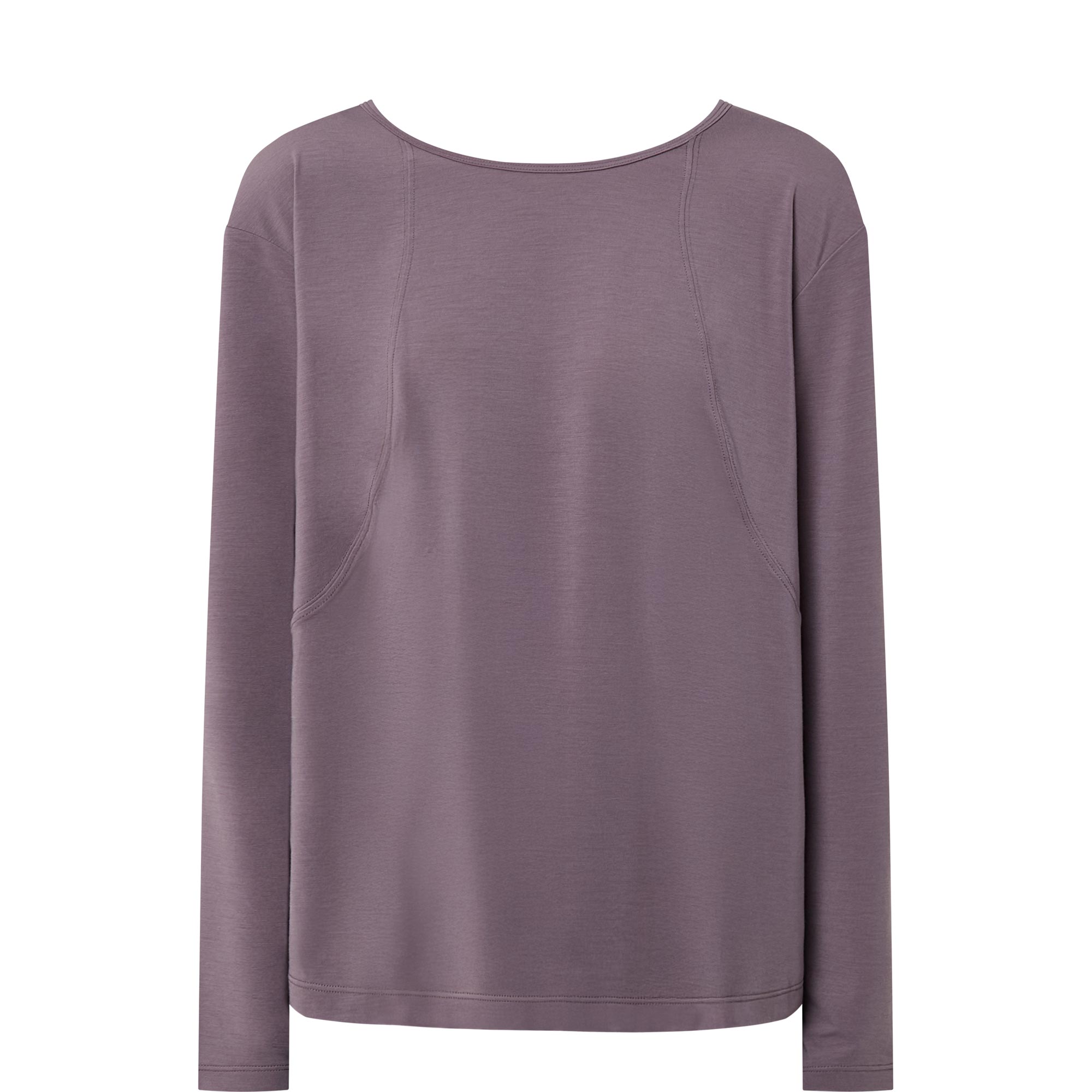 Soft Flow Strappy Back Boxy Long Sleeve Top