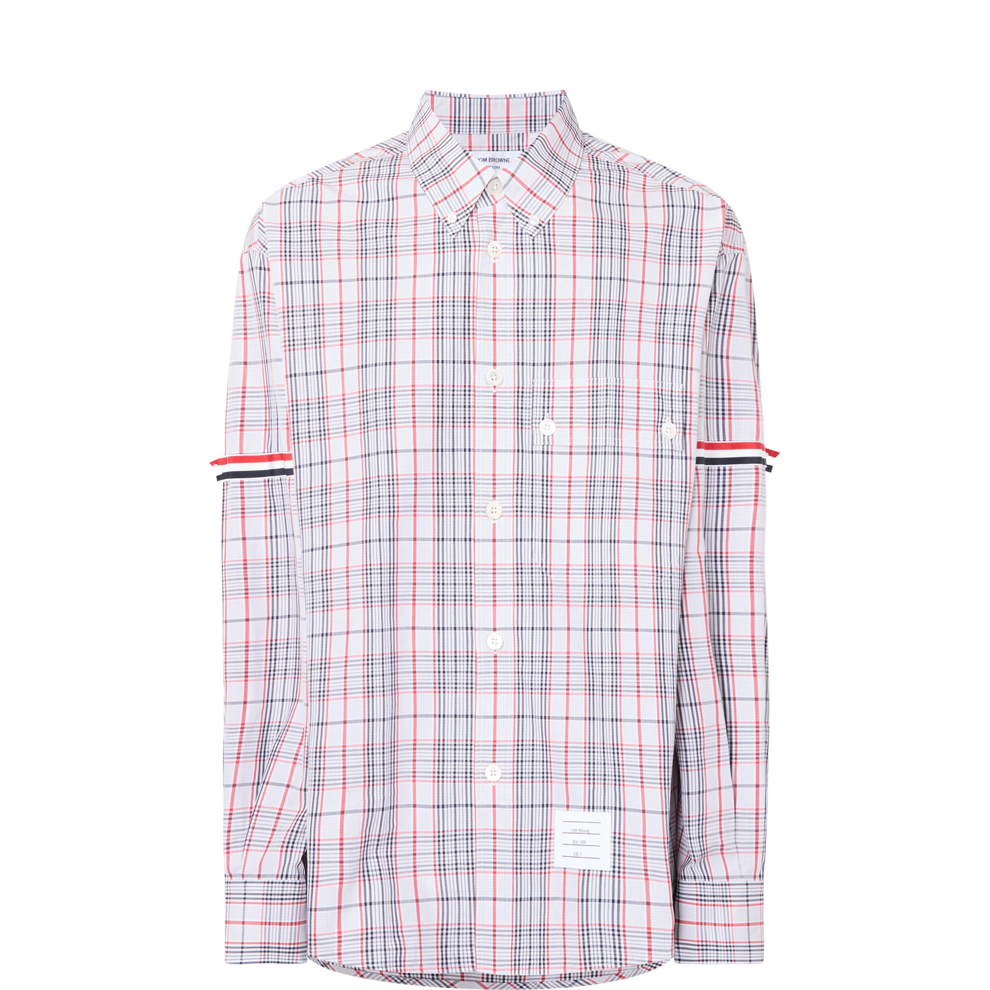 Logo Check Print Shirt