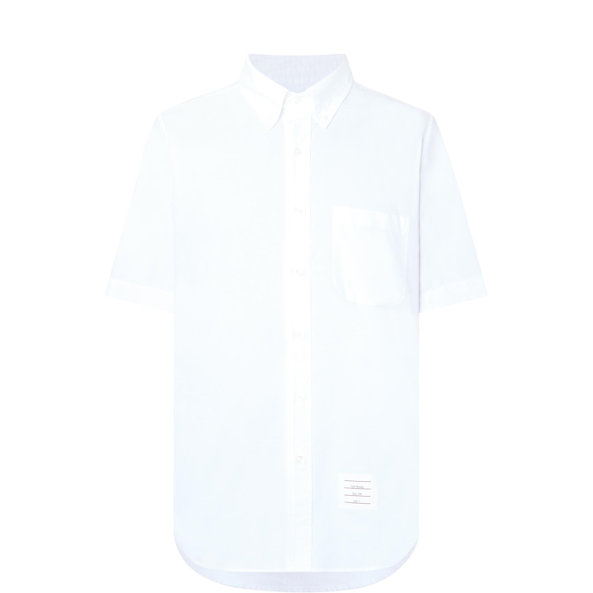 Logo Patch Casual Shirt