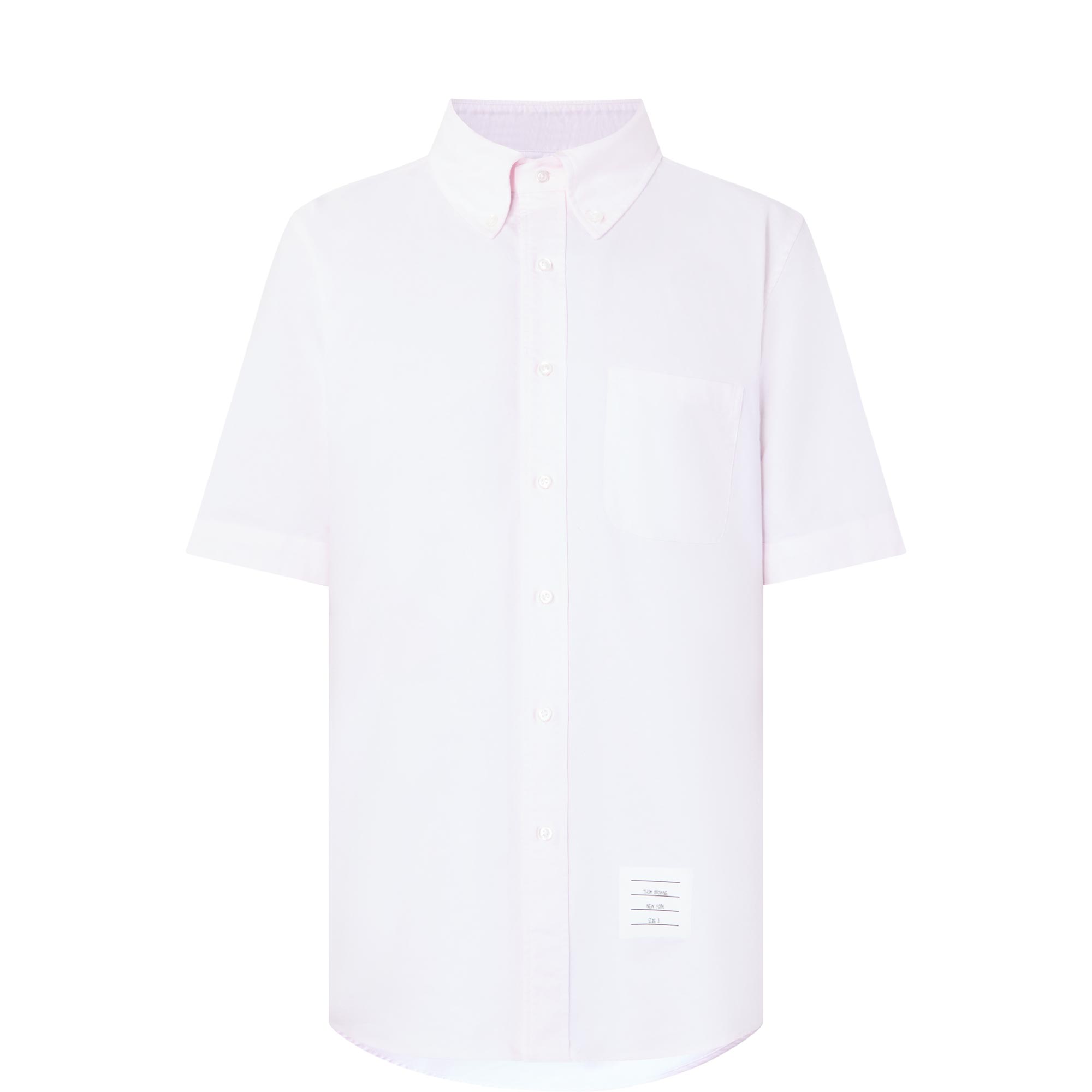 Logo Patch Casual Shirt