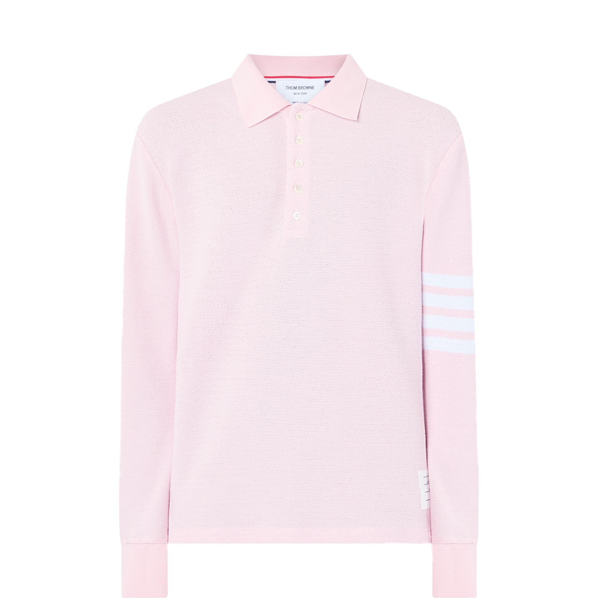 Logo Long-Sleeved Polo Shirt