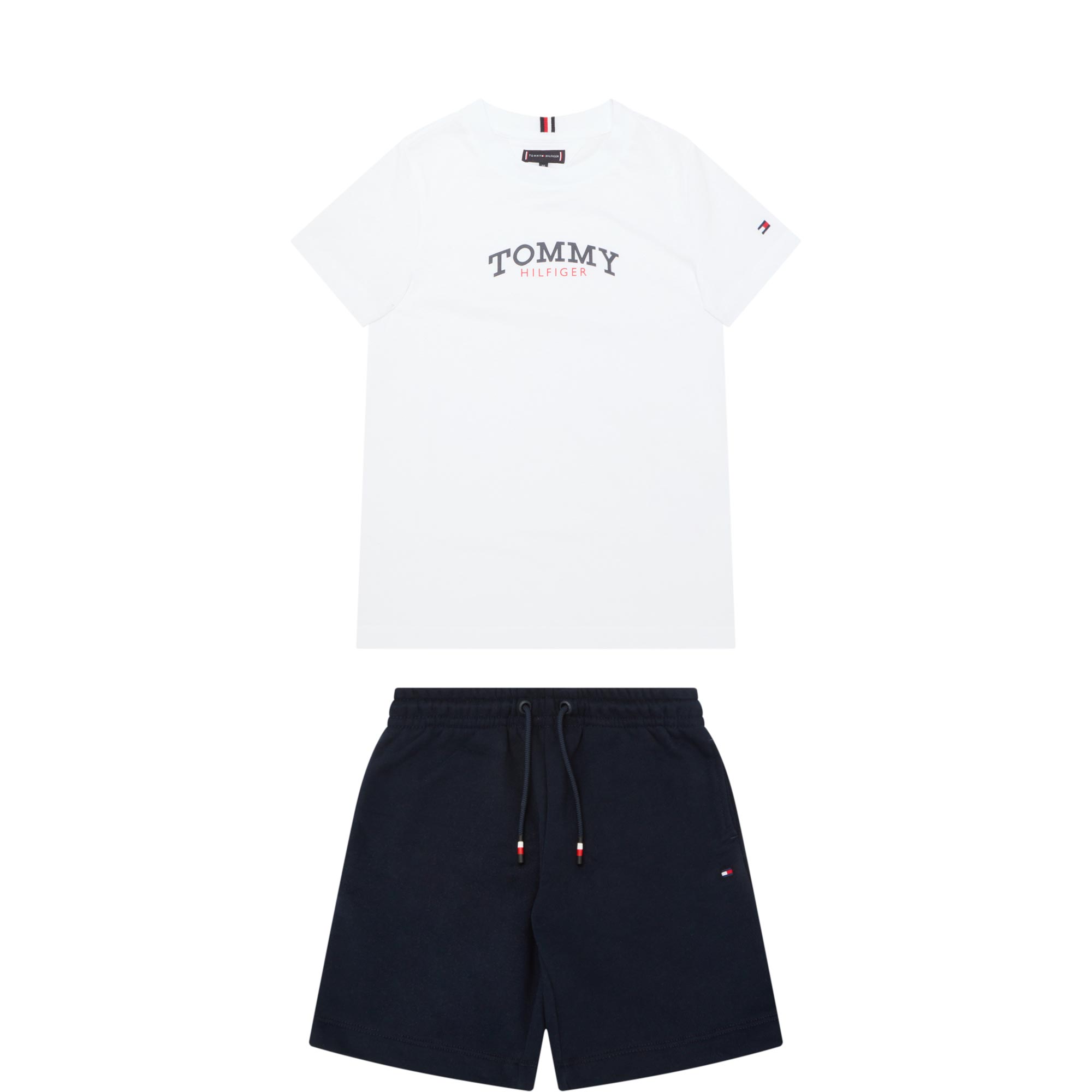 Logo T-Shirt & Shorts Two-Piece Set