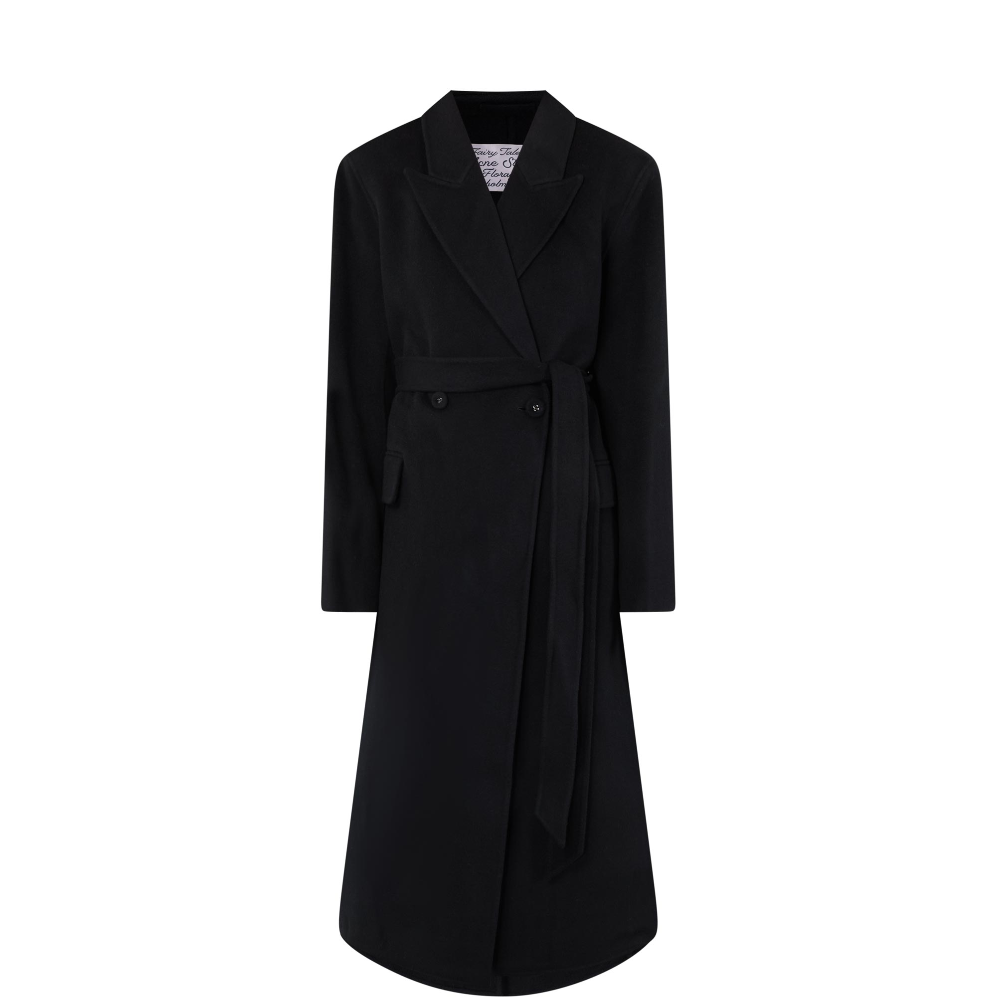 Belted Double Breasted Coat