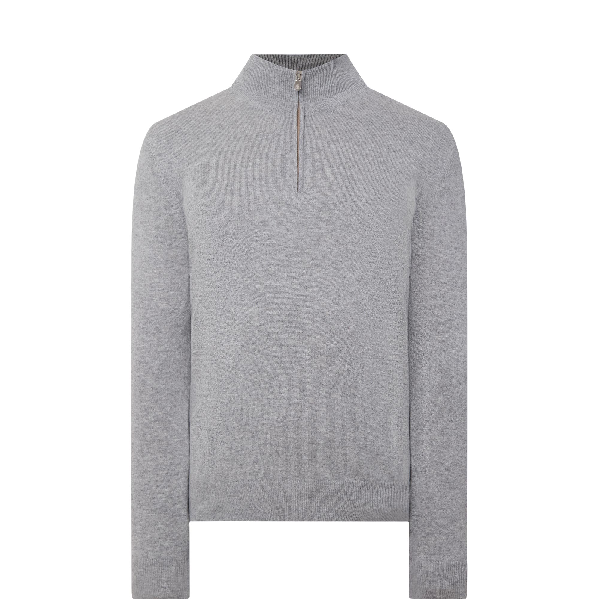 Half-Zip Cashmere Sweater
